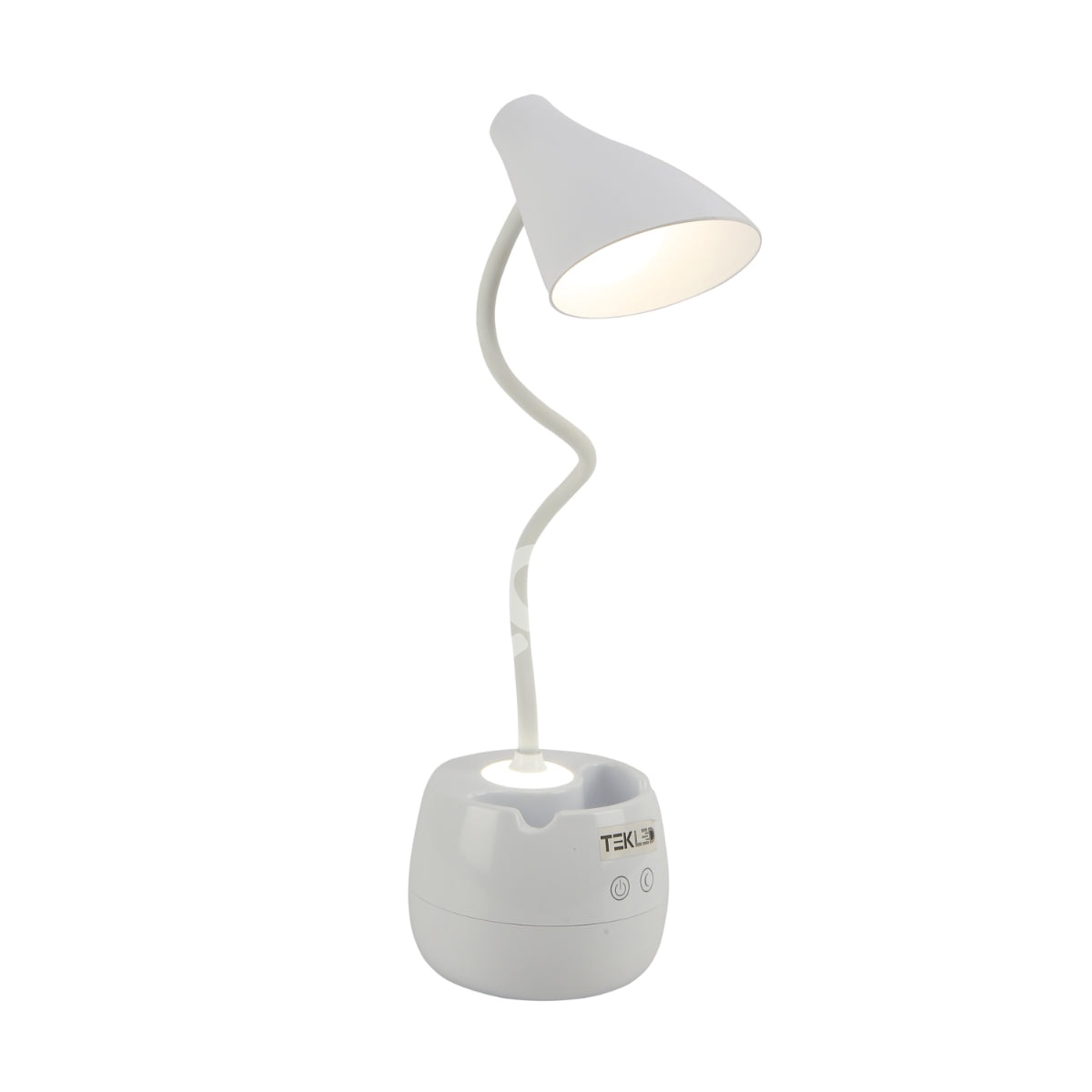 Portable Cone LED Desk светильник с Pen Box USB Charging Three-Step Dimming с Flexible Arm Cool белый 6 Вт 3000 К / 4000 К / 6000 К, 130-03761 8