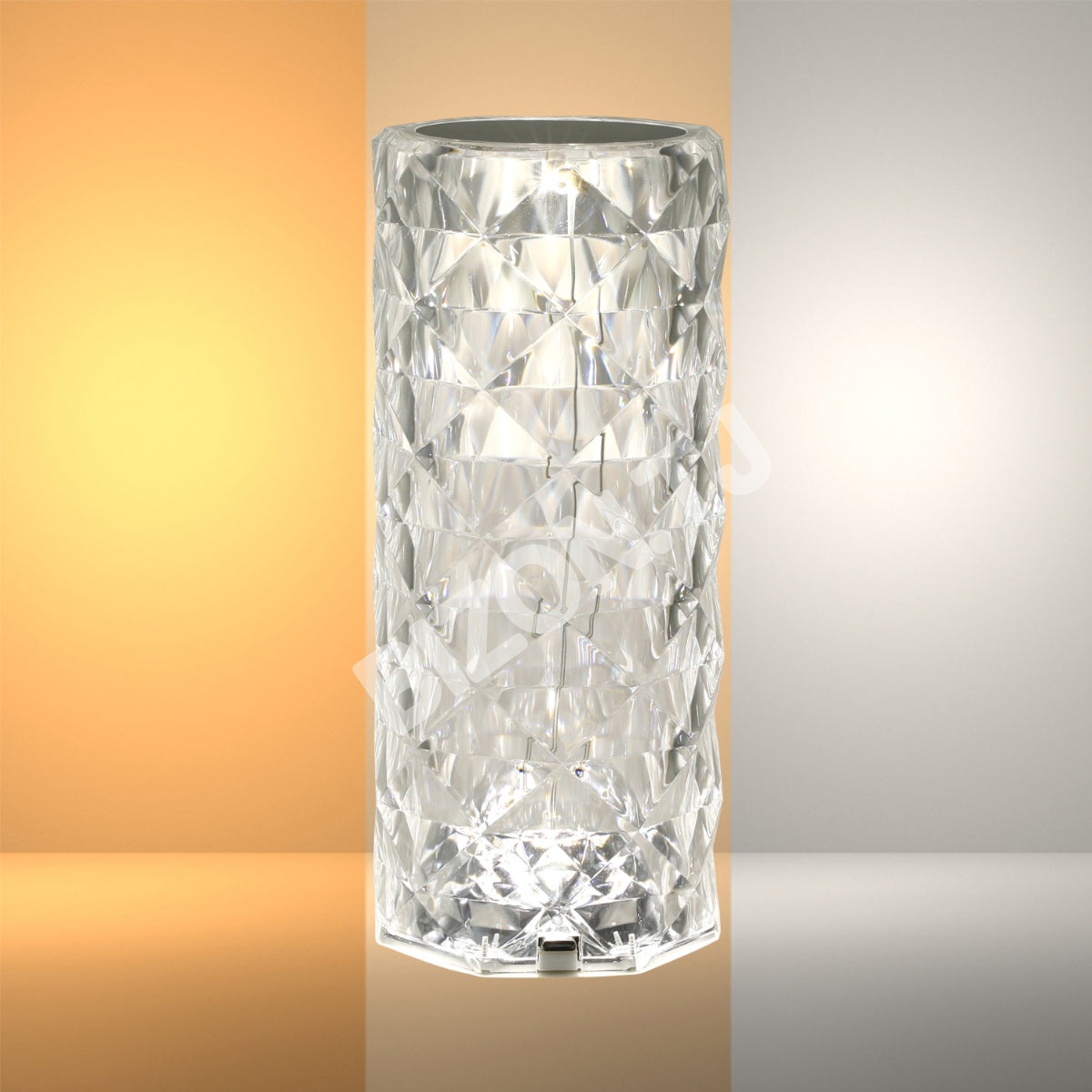 Светильник настольный LED Acrylic D90H215 TRANSPA, 130-03718 8
