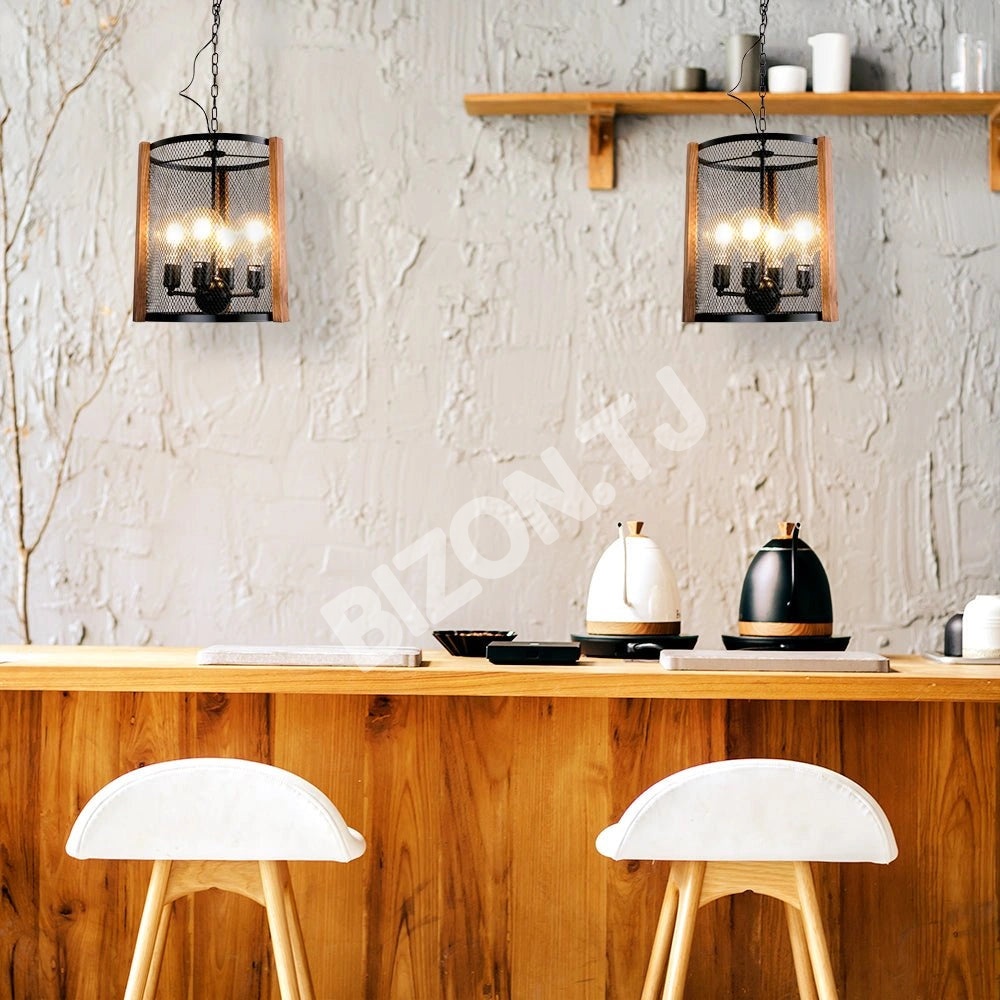 Люстра Chandelier 8675-D1xE27 BK METALIZ, 156-19524 8