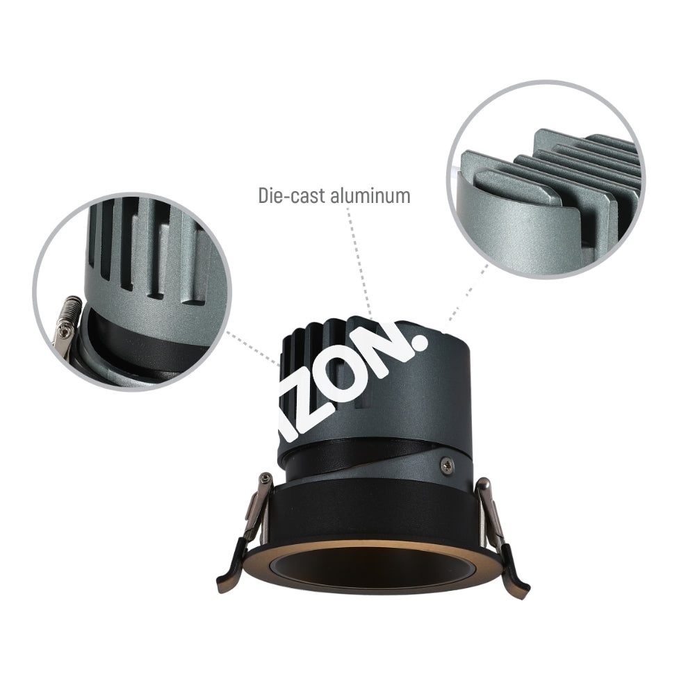 Светильник LED Spotlight даунлайт 10 Вт 3000 К IP20 белый, 143-04050 35