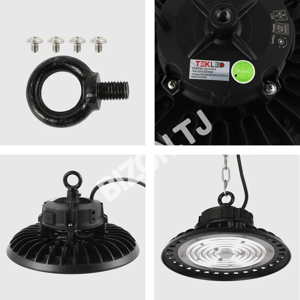 UFO Highbay 200 Вт 3000 К / 4000 К / 6000 К черный, 230-03051 27