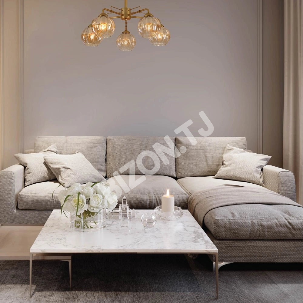 Люстра 52040 3xE27 CHAMPAGNE+золотой, 159-17652 9
