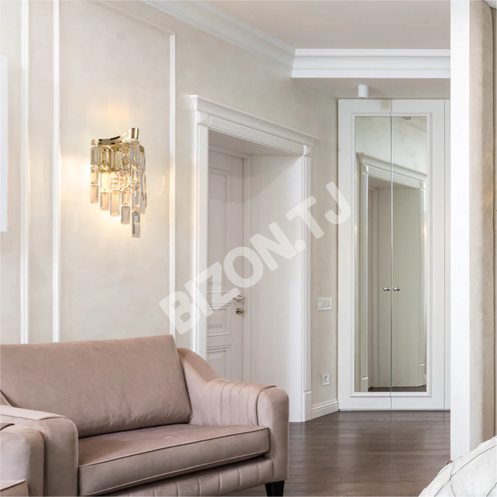 Бра Crystal 2xE14 черный 200 мм*350 мм, 151-19962 11