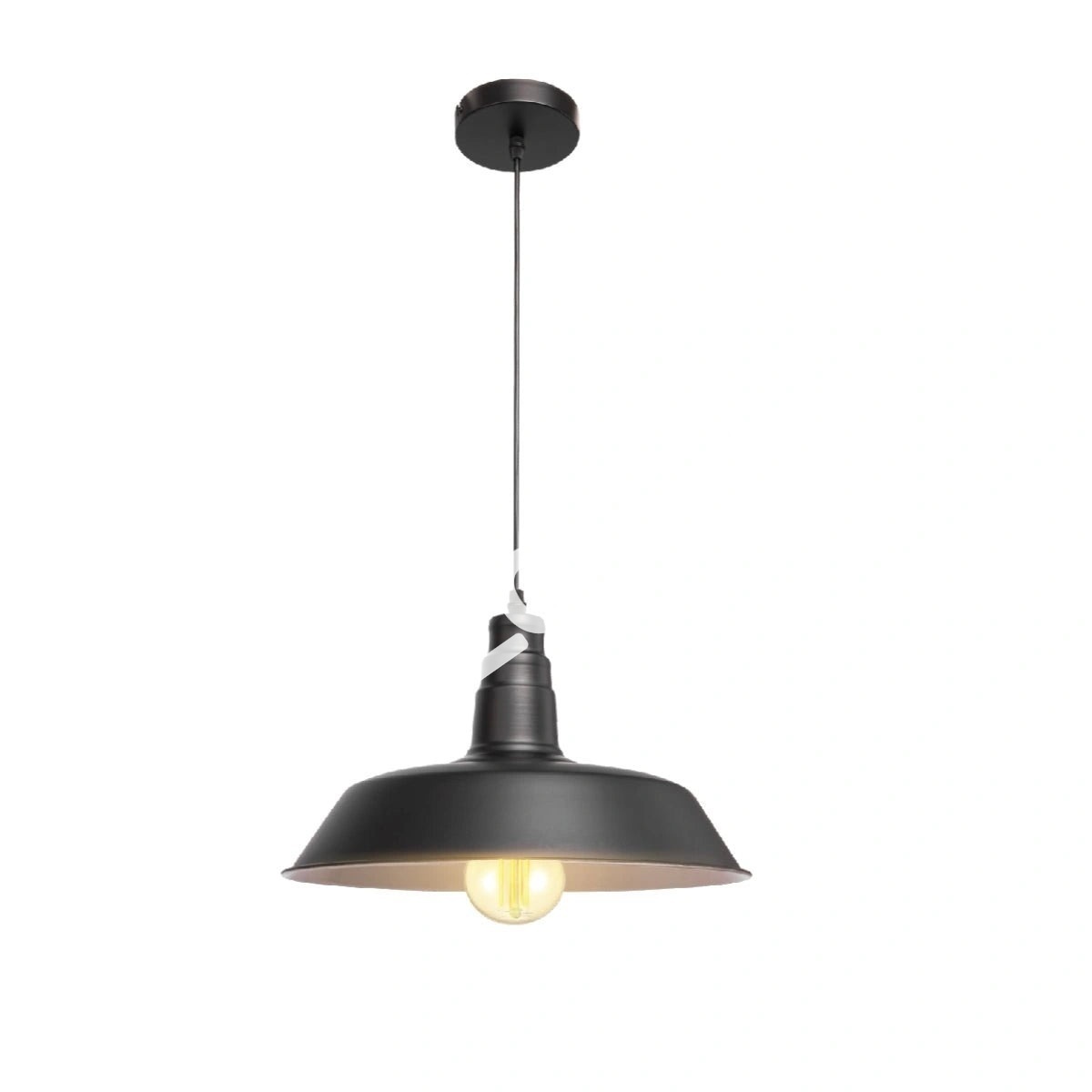 Светильник Подвесной RETRO 1xE27 черный 460mm1, 150-18362 4