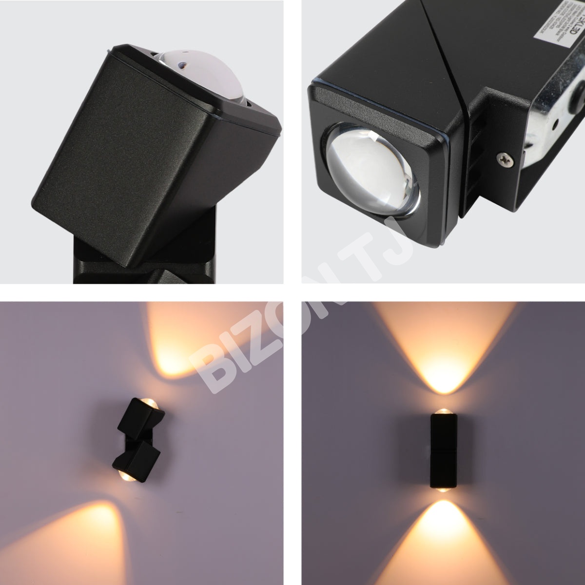 Rotatable Cubes 2 way уличный LED настенный светильник SSQ20, 182-03420 6