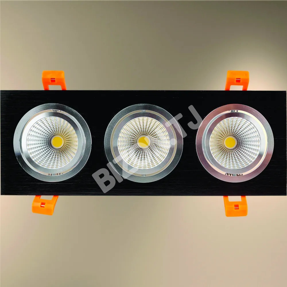 Светильник LED OC002C 3×5 Вт 5000 К черный, 165-03326
