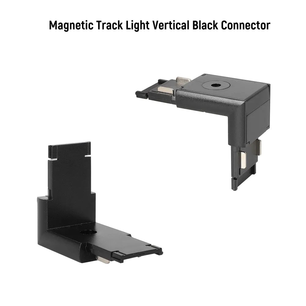 Магнитный SLIM Connector вертикальн. черный трековый (T, 169-03716 2