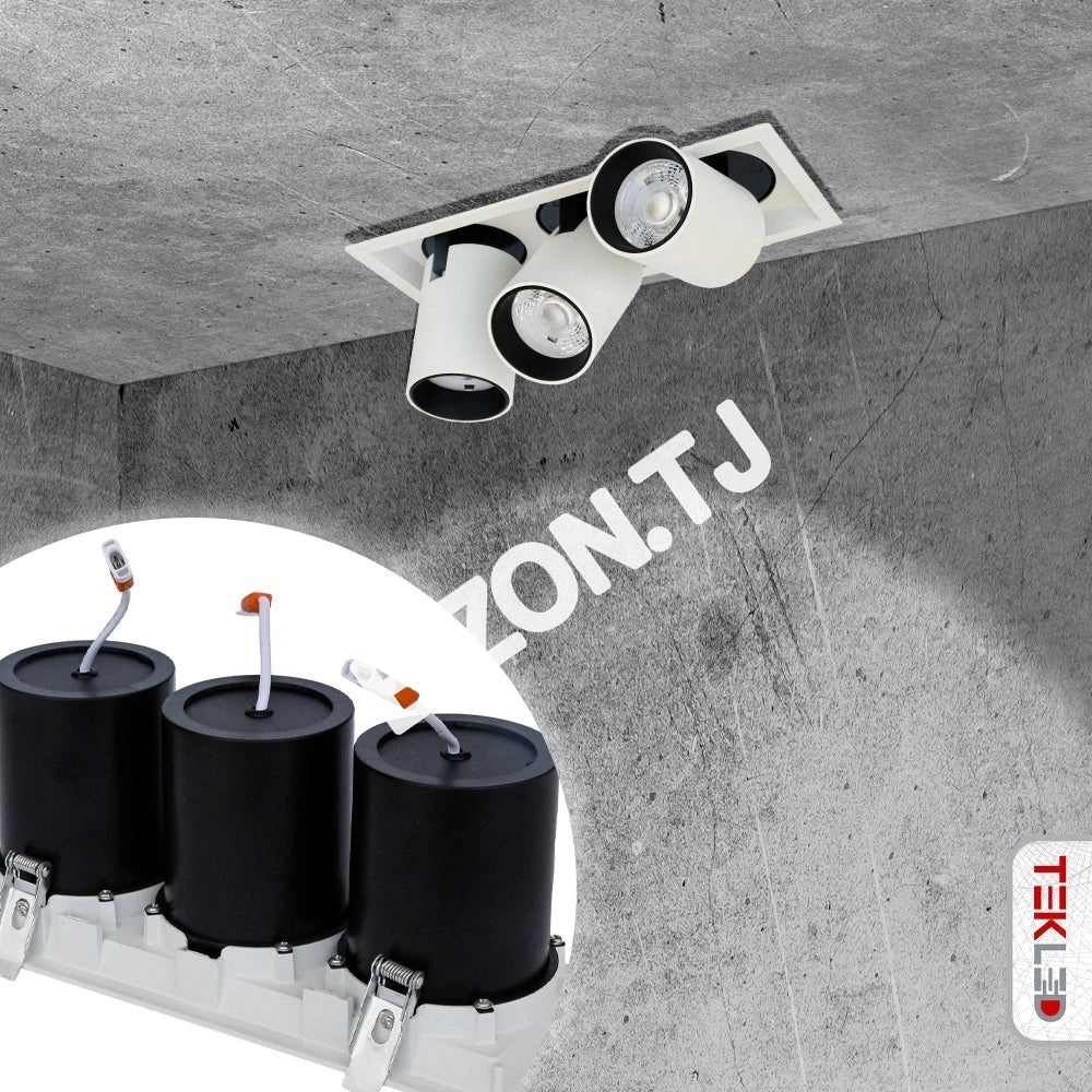 Светильник даунлайт LED DURBUN 2*10 Вт 4000 К WH 12, 165-03942 15