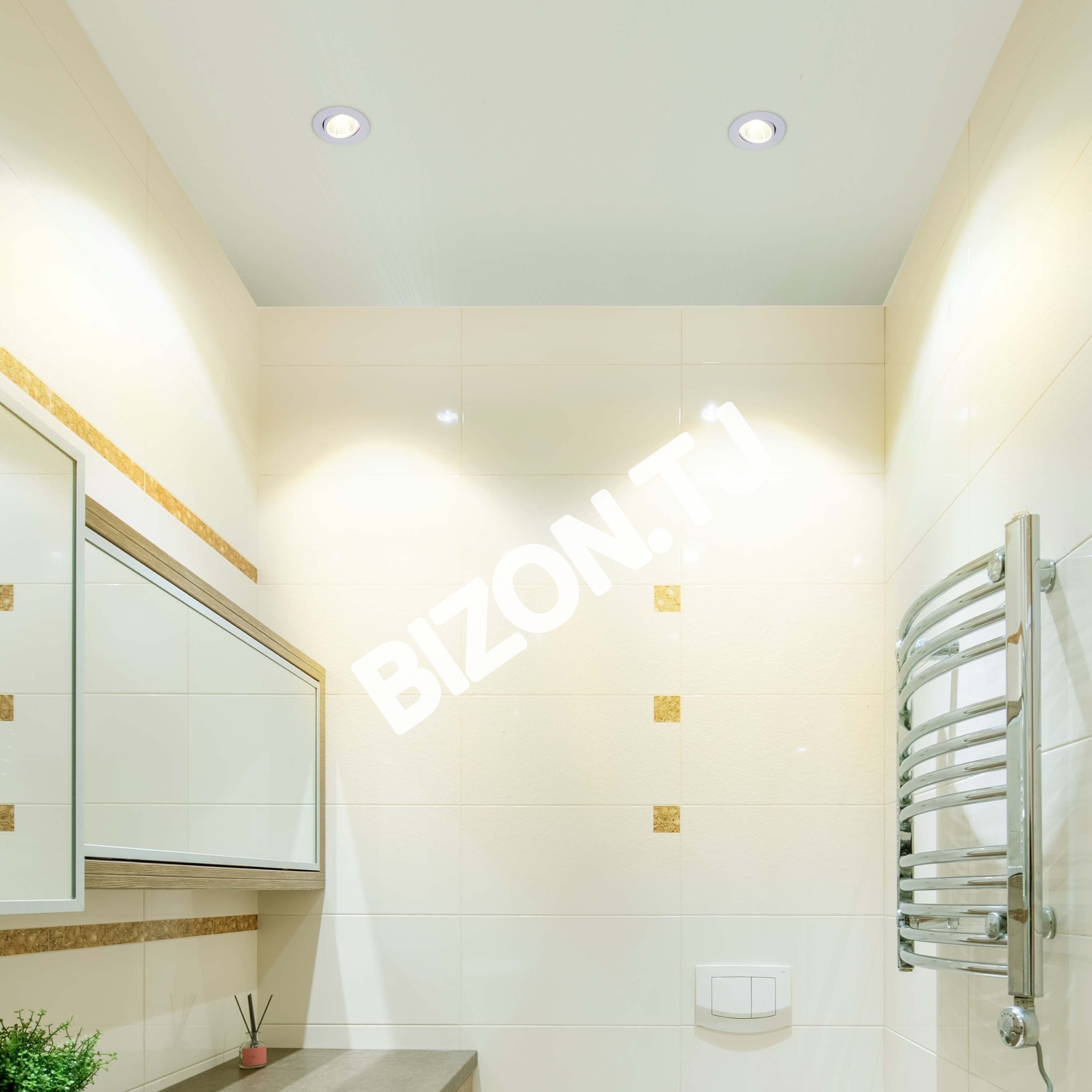 Светильник точечный LED COB 5 Вт 3000 К белый, 145-030010 3