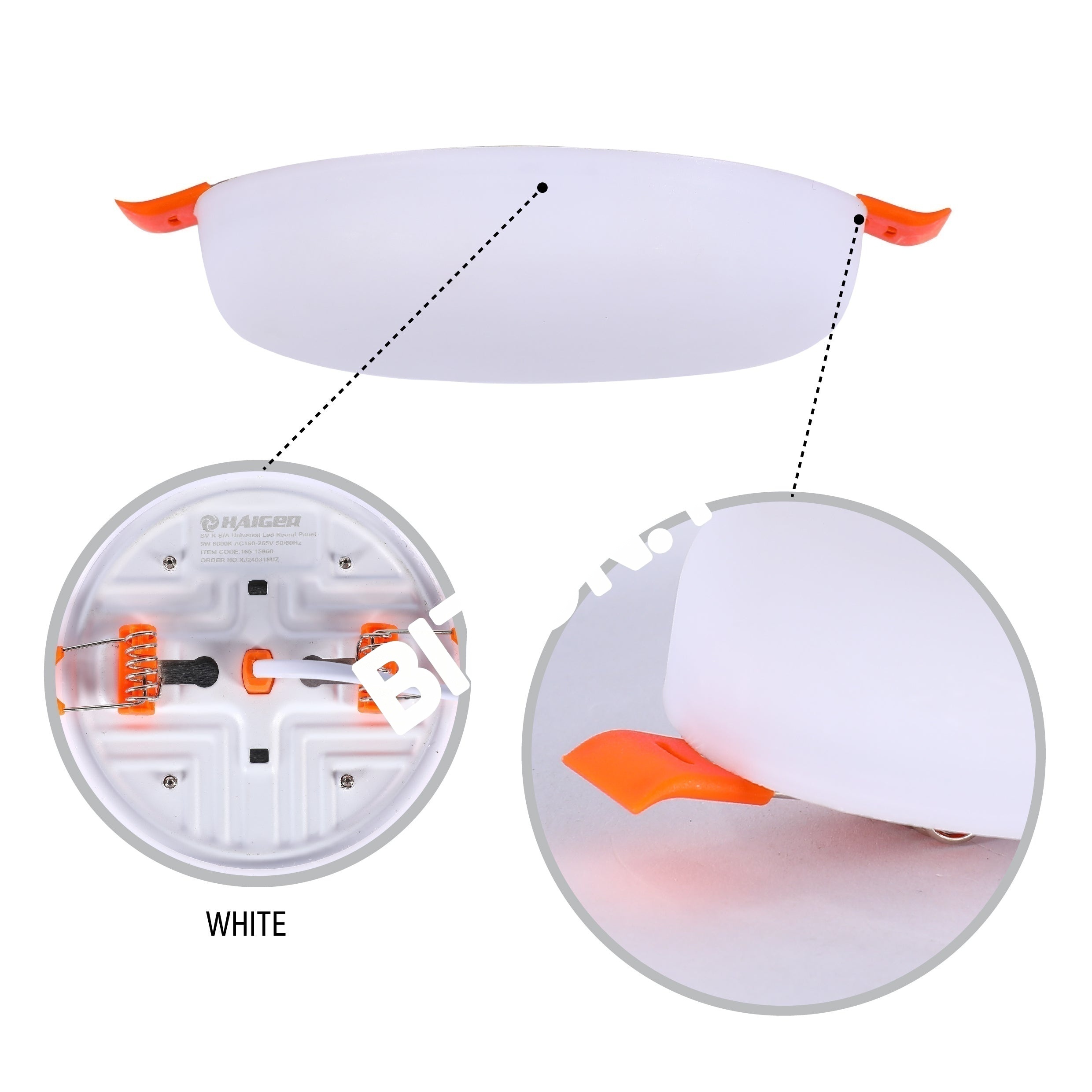 Светильник-панель S / A UNIVERSAL LED круглый панель 18 Вт 6000 К(HG)60, 165-15862 34