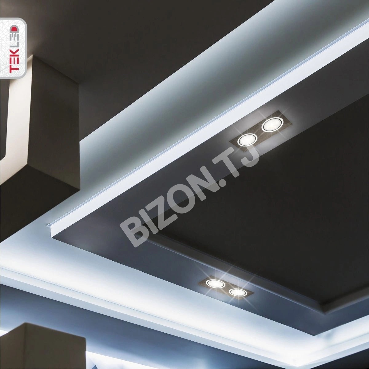 Светильник LED OC003B 2×5 Вт 3000 К черный UK IP20 3, 165-0332791 19