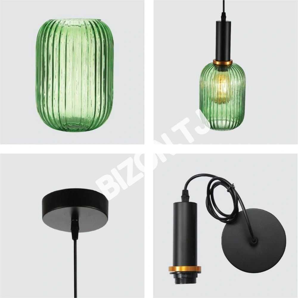 Светильник pod MALOTO D300 1xE27 EMERALD GREEN1, 150-18716 7