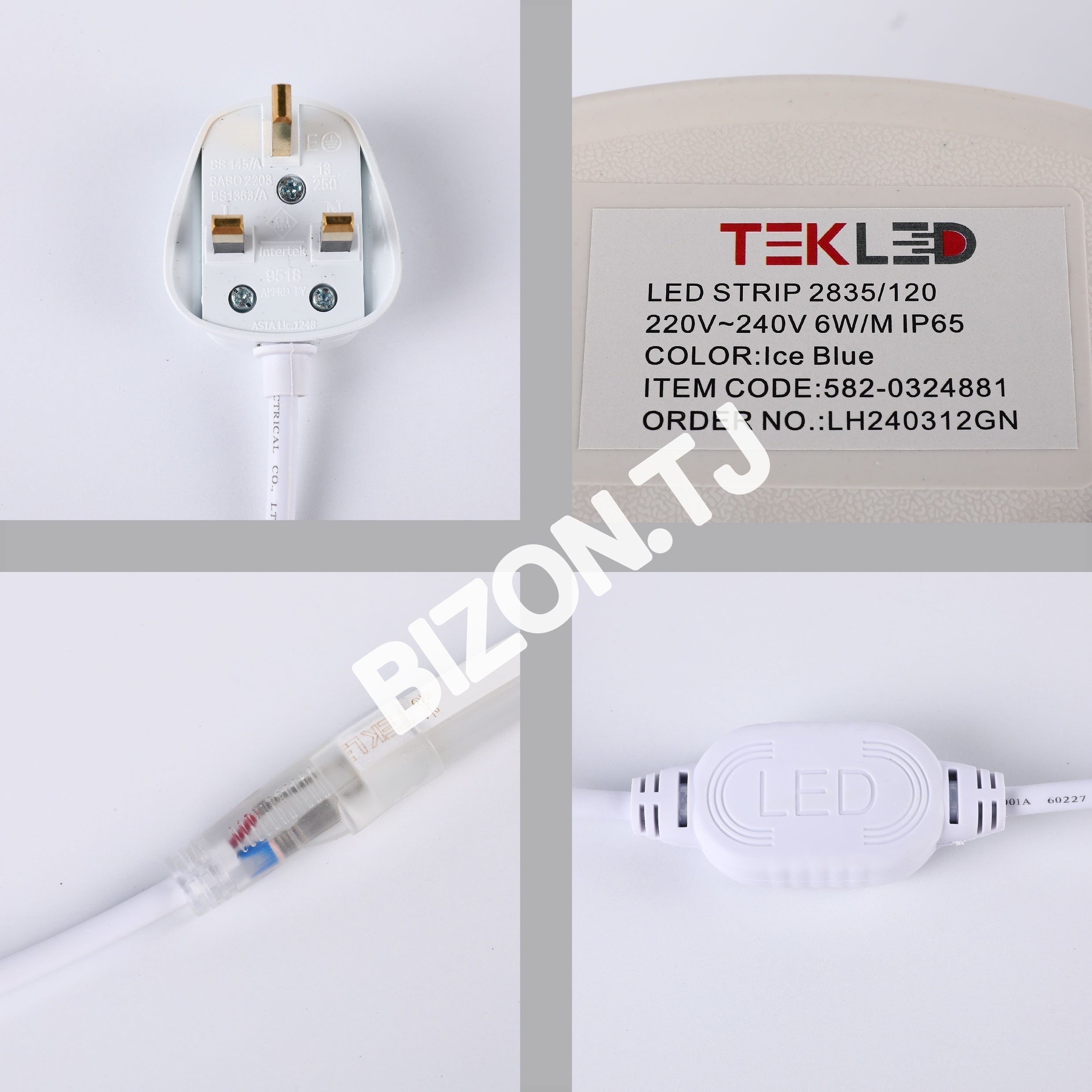 LED Лента 2835 розовый SOFT 6 Вт / M 220 В IP6510, 582-032487 42