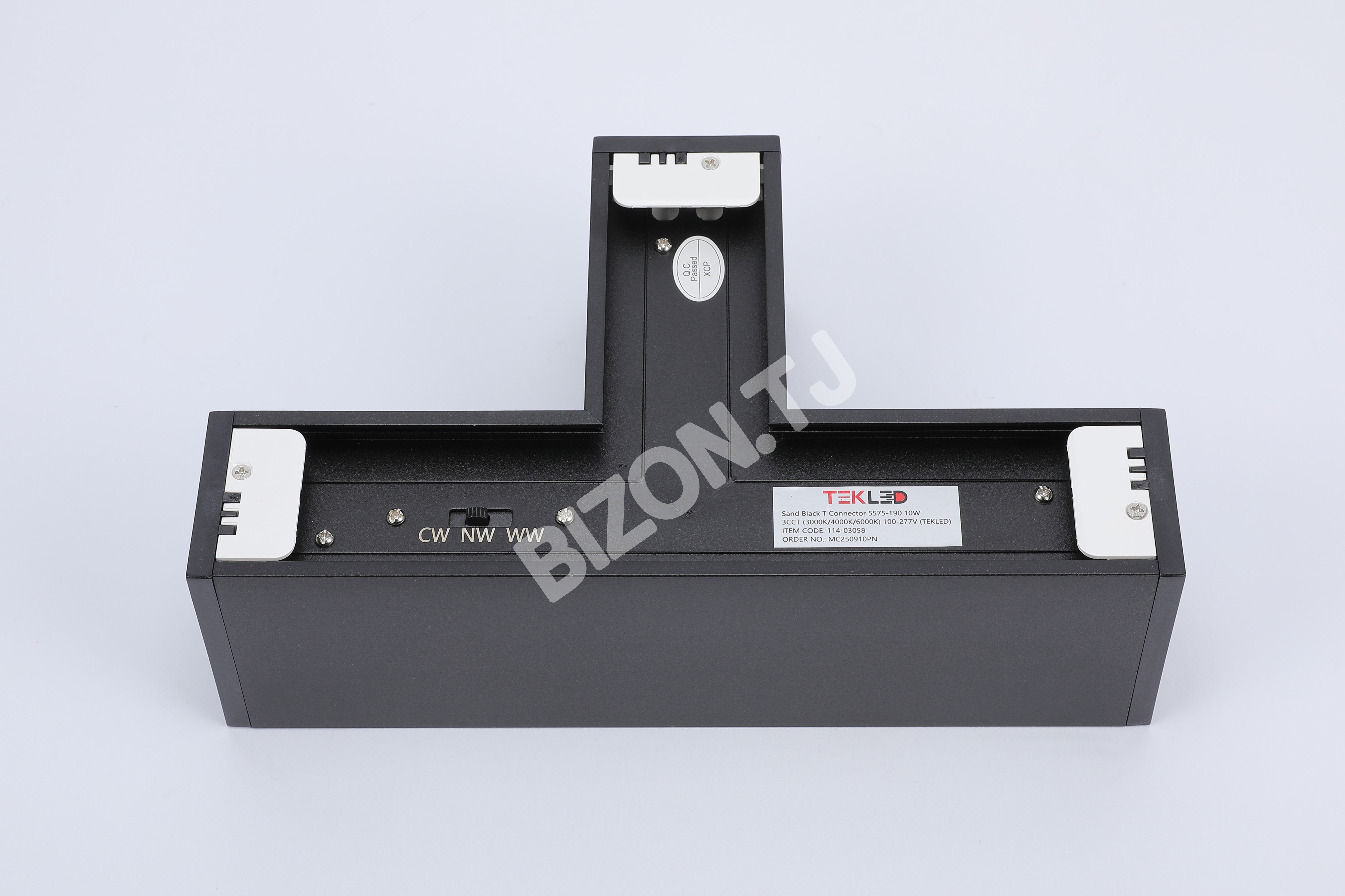 Соединитель песочный черный T Connector 5575-T90 10 Вт 3CCT6, 114-03058 3