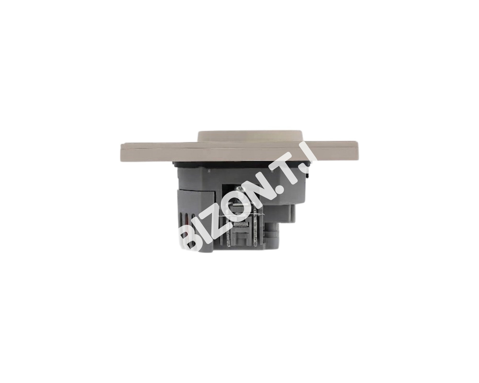 Розетка Schuko с USB+TYPE C 20Вт, с / у, Темно-серая, серия NIZMO, ELECTRIC 96 / 8, 283-03592 19