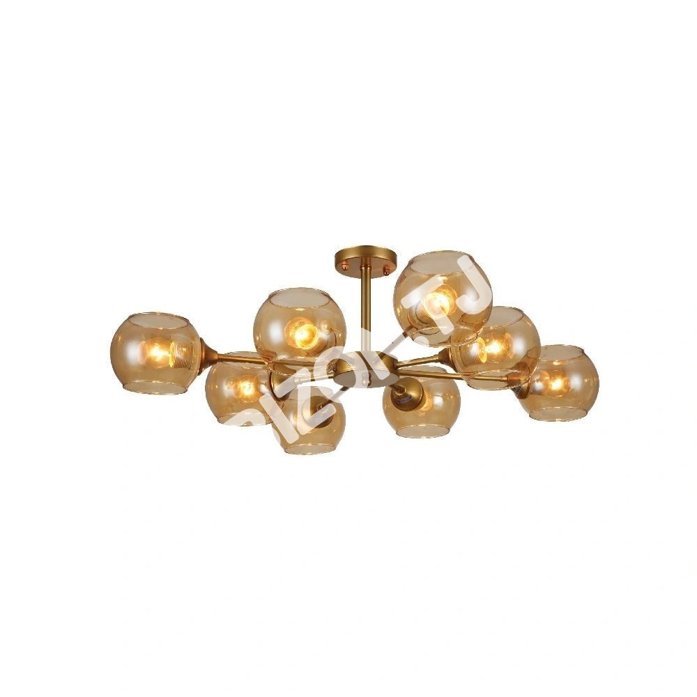 Люстра 52012 3xE27 CHAMPAGNE+золотой, 159-17632 4