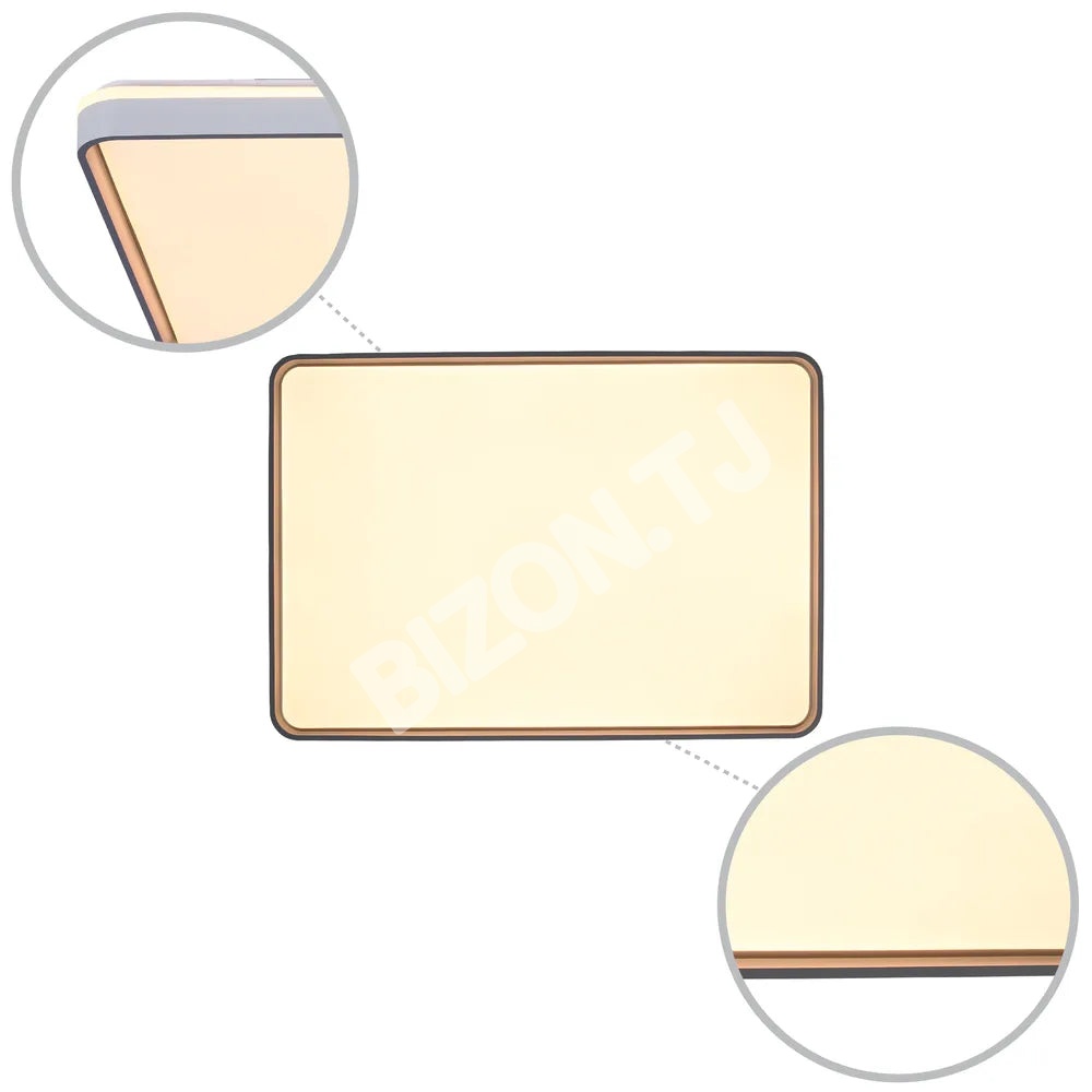 Светильник LED квадрат потолочн Светильник SANKIA 80Wx2 синий 950×65, 165-16037 6