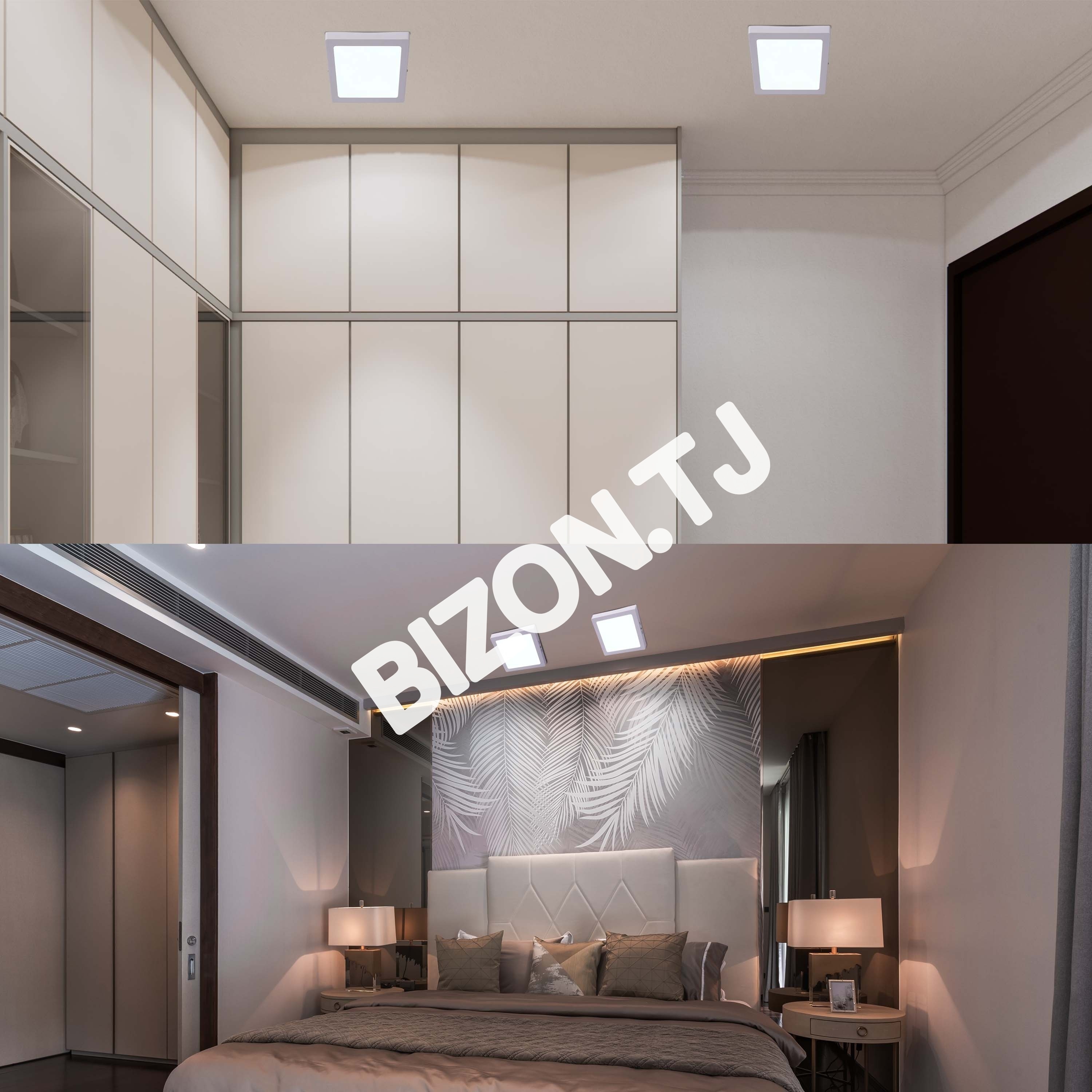 Светильник-панель PL LED KVADRO панель 6 Вт S / U 4000K50, 165-03959 14