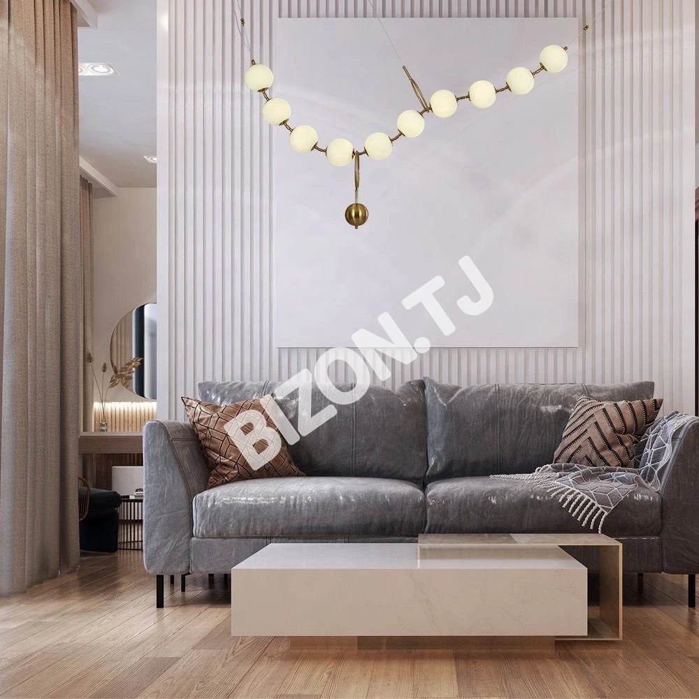 Люстра LED MD21460 / 10A 10×4 Вт L1650xH10001, 159-17570 8