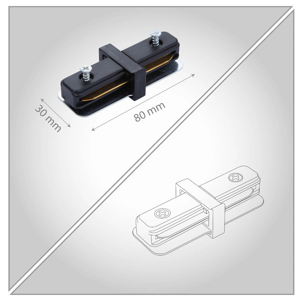 Белый STANDART T-CONNECTOR (2 LINE) (TS), 175-15336 10