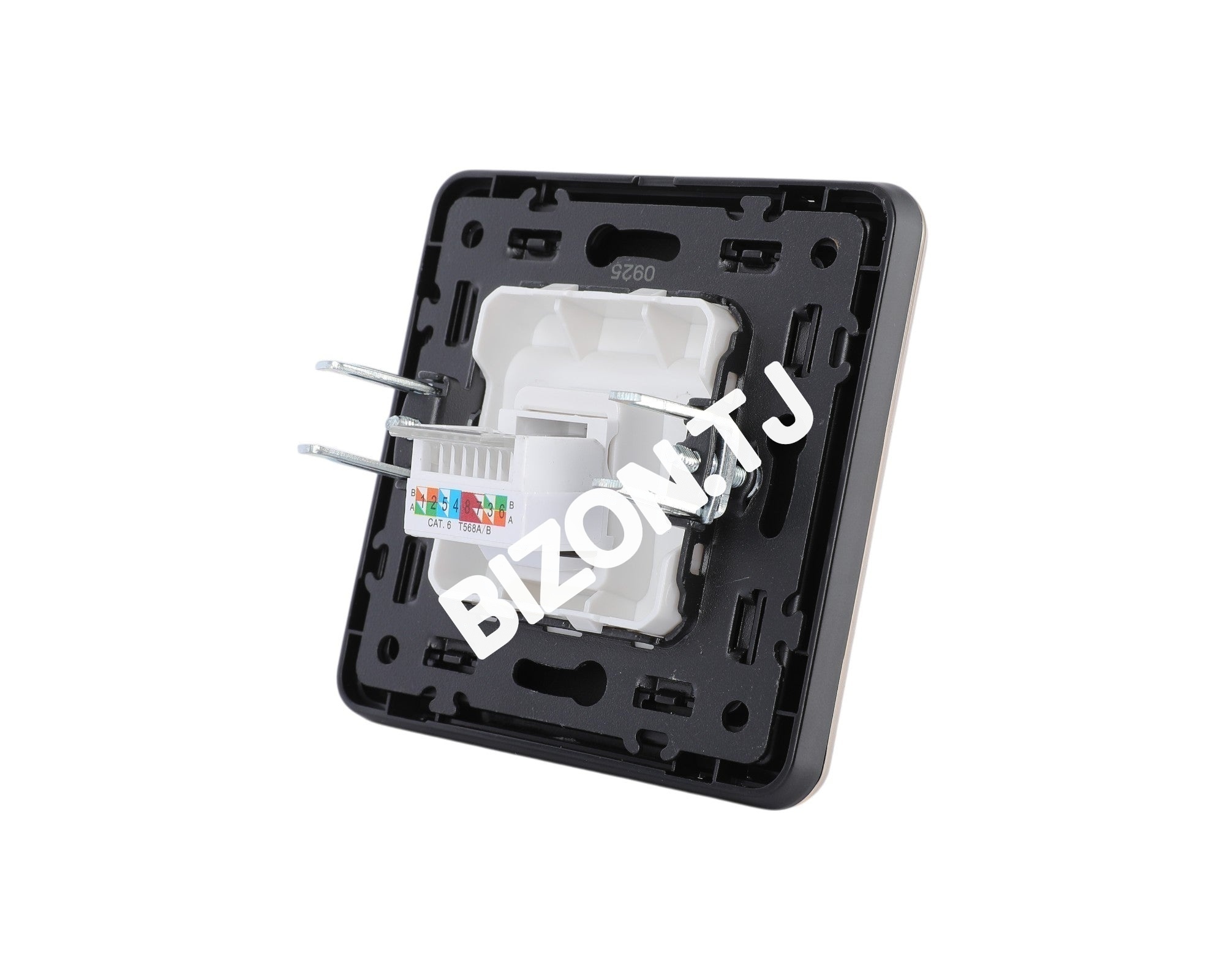 Розетка компьютер RJ45 CAT6, с / у, Белый, серия SAKURA, 100 / 10, 282-03100 8