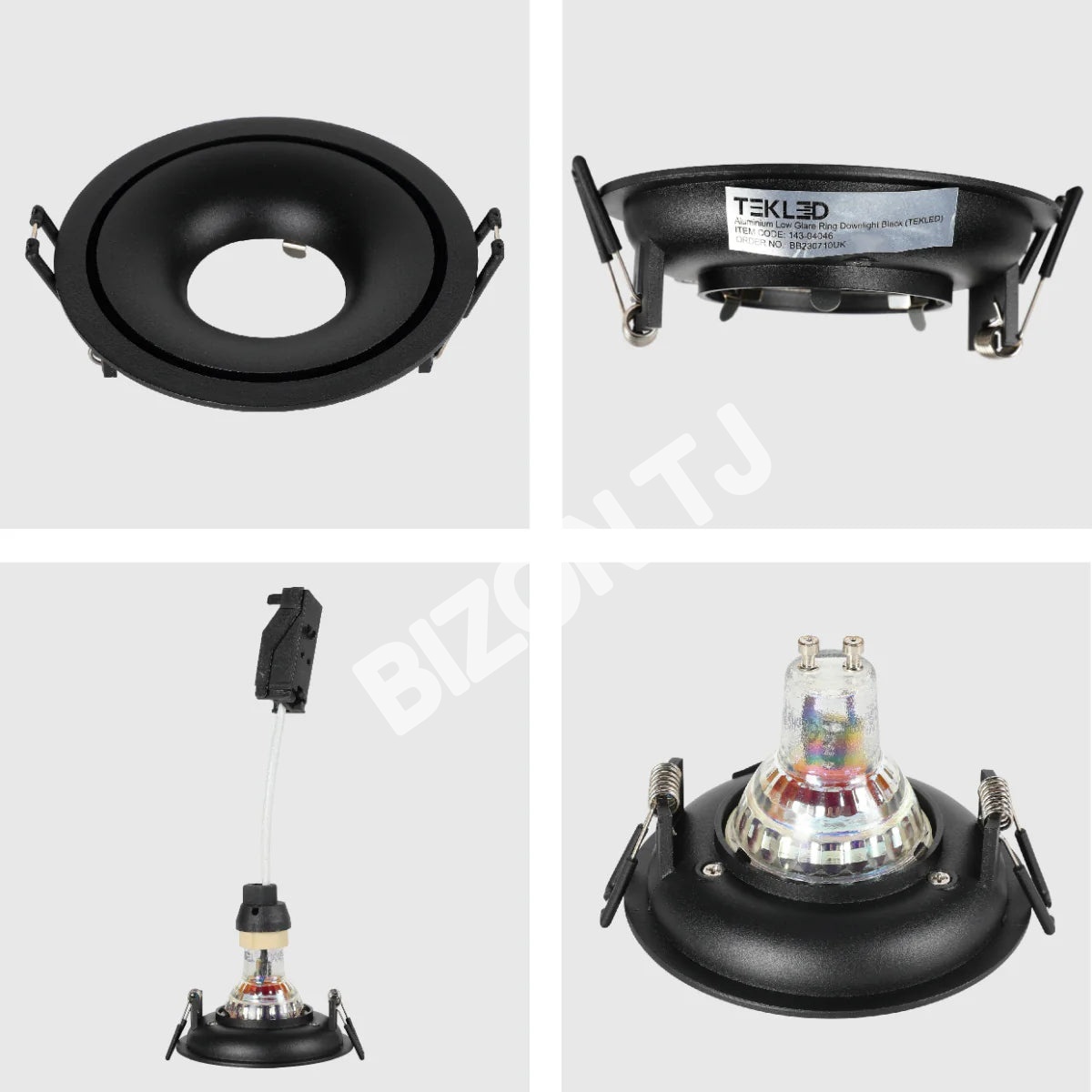 Светильник Alum Low Glare Ring даунлайт белый GU10, 143-04045 15