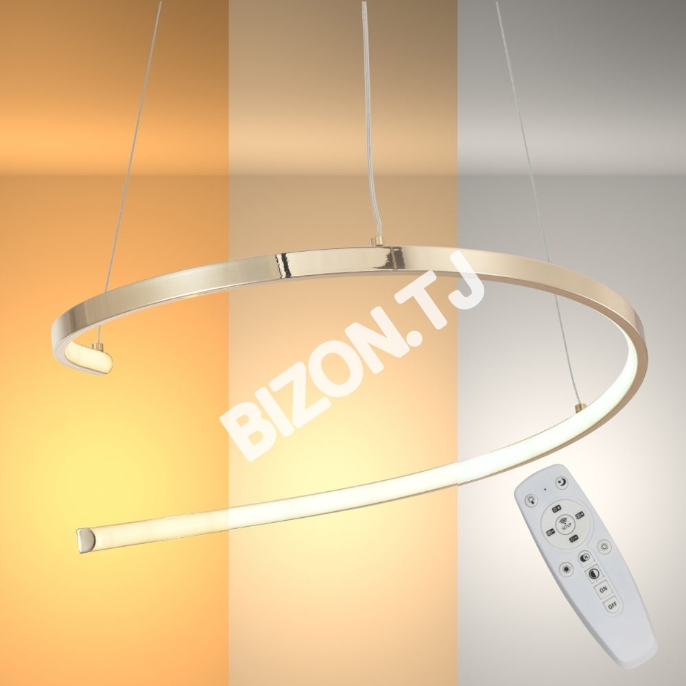LED MOOD 30 Вт хром 1800 лм 415×415×1500, 154-17270 2