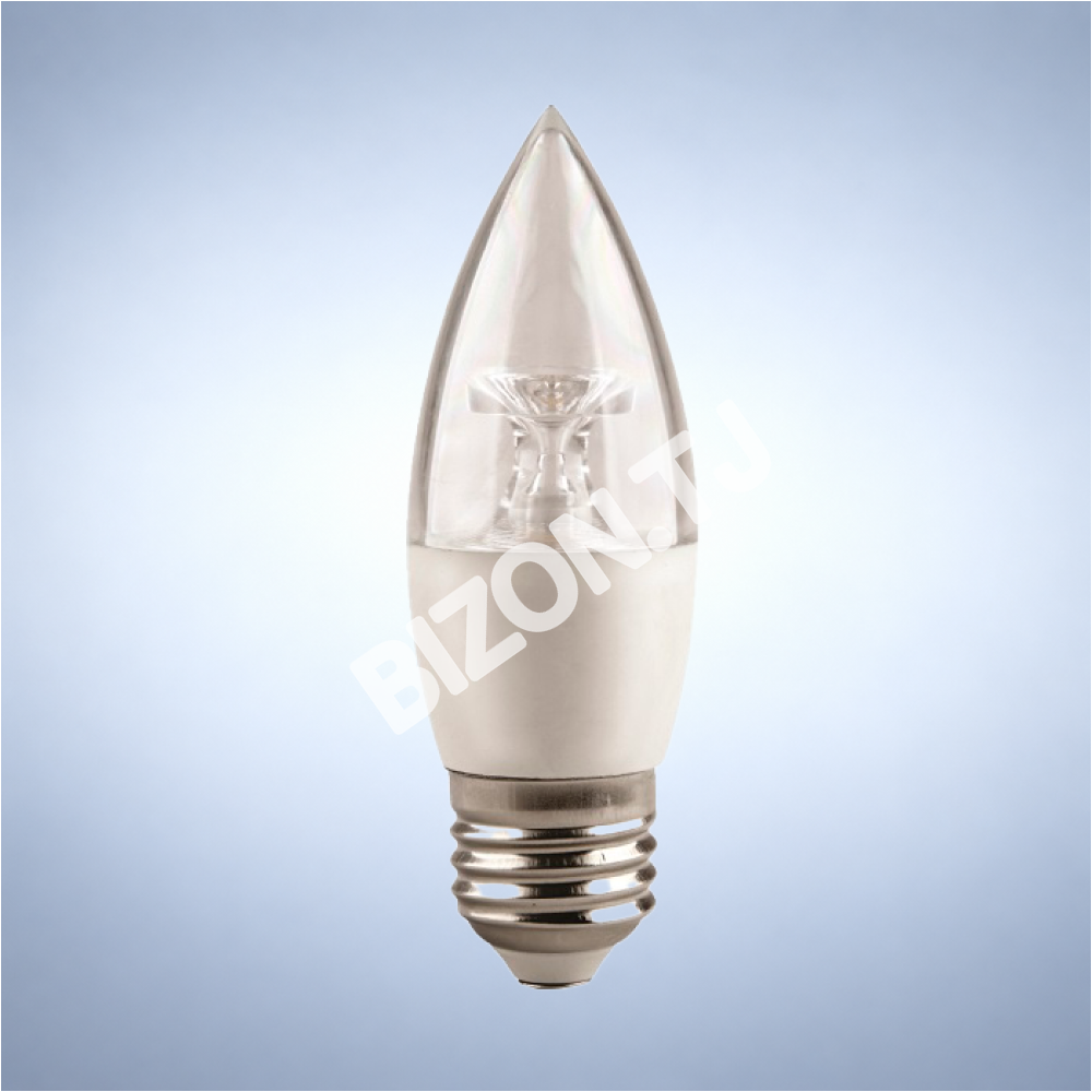 Лампа LED Crystal C37 5W450 лм E27 6000K100-240 В TL, 527-012476