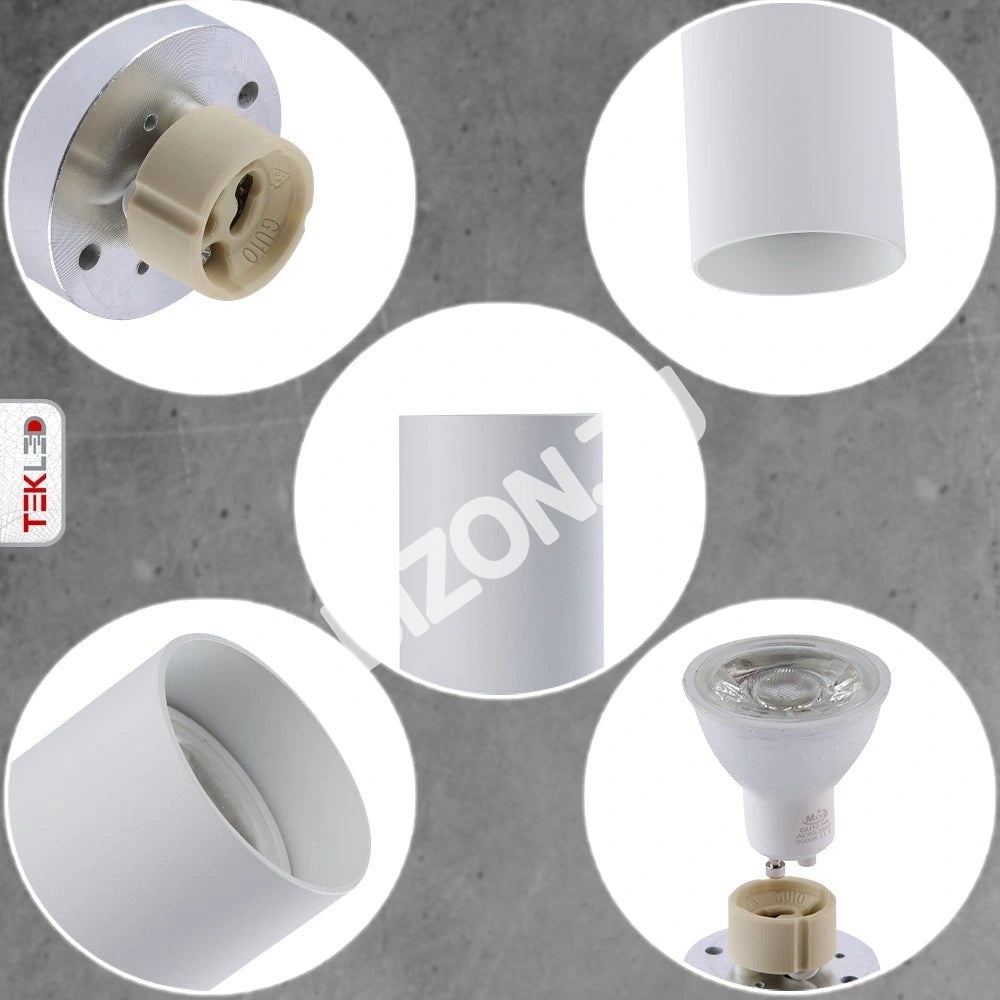 Светильник MR16 SURFACE GU10×1 черный 56×100мм 5, 172-03020 8