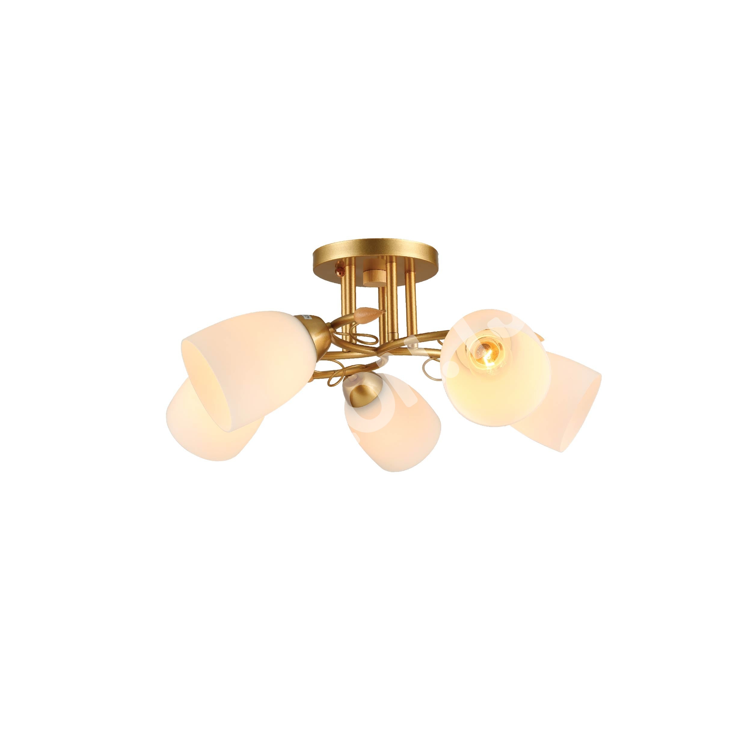 Люстра 32348 5xE27 CHAMPAGNE+золотой, 159-17624