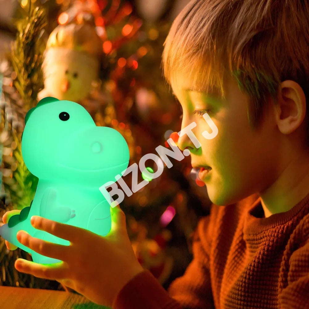 Dinosaur Night светильник 1.5 Вт 3000 К+RGB, 130-03776 2