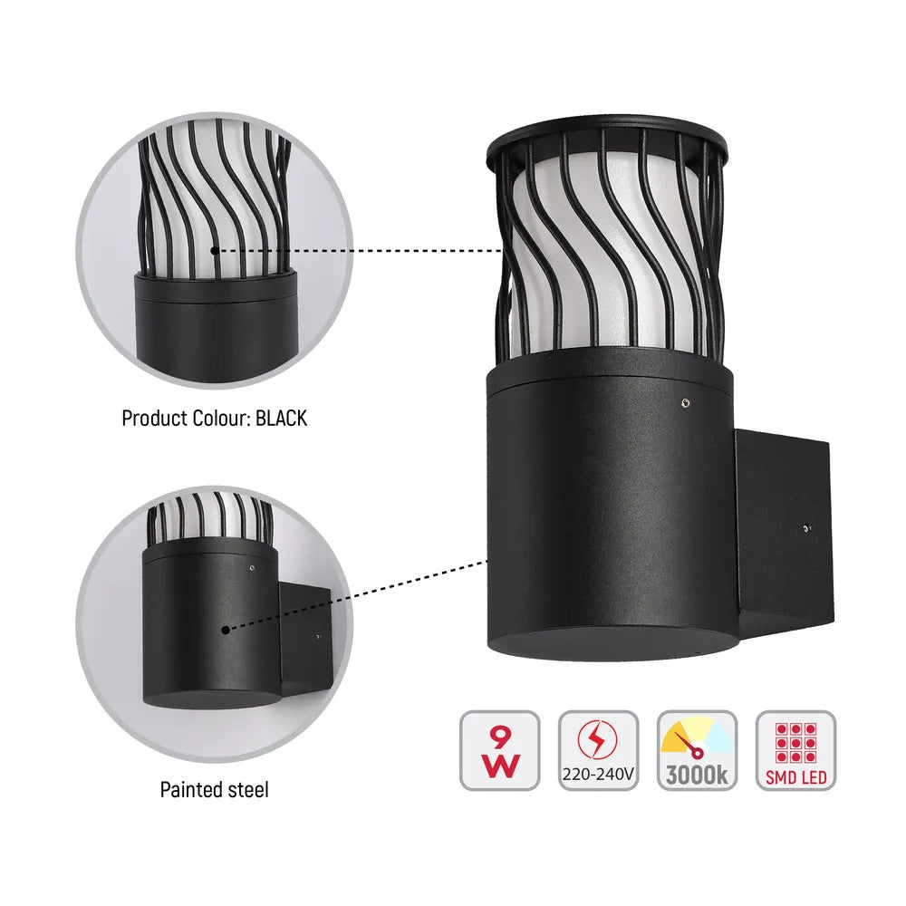 Cвет-к LED DL2402-1B 9 Вт 3000 К IP54, 183-03470 6