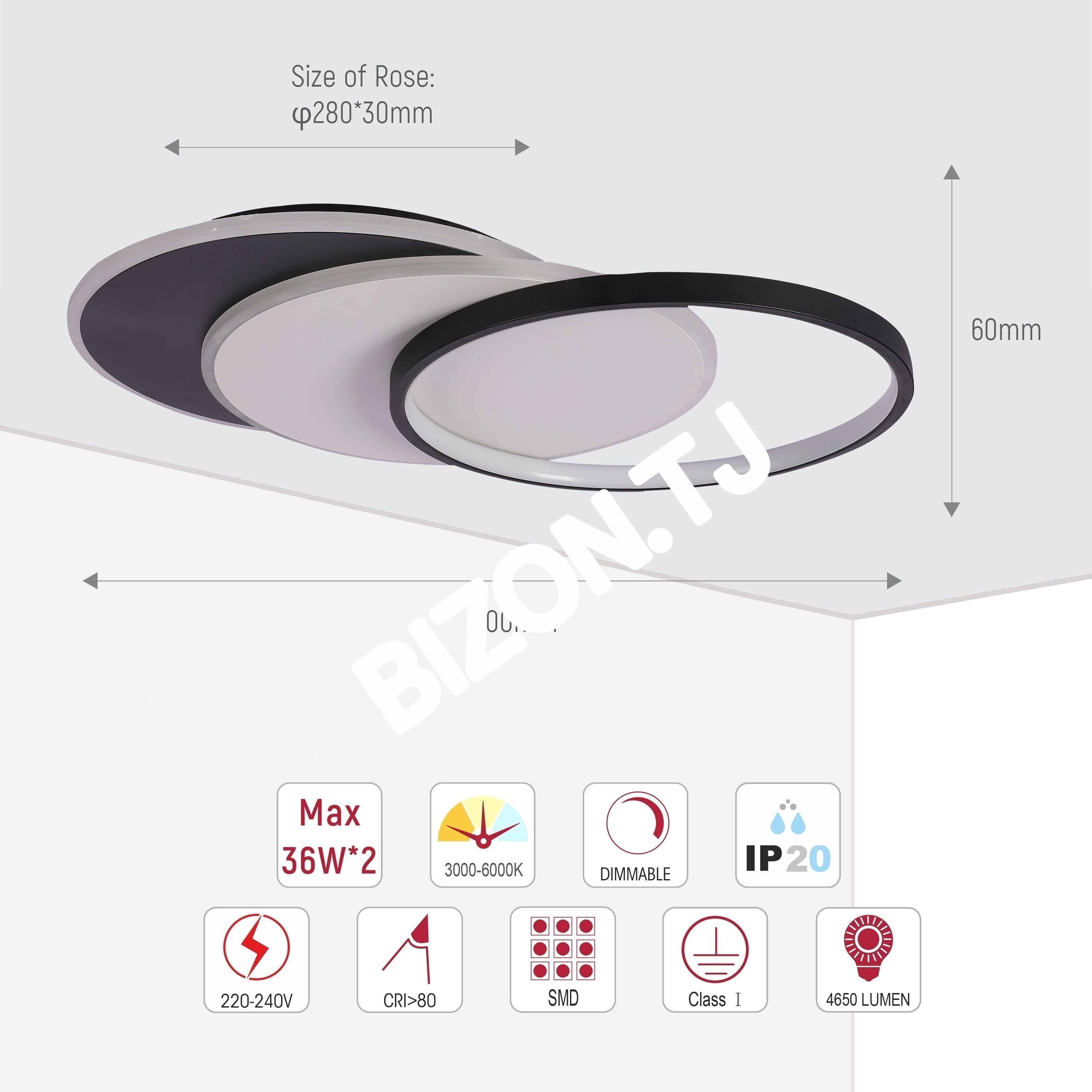 LED 6950-D500 3CCT, 154-17320 27
