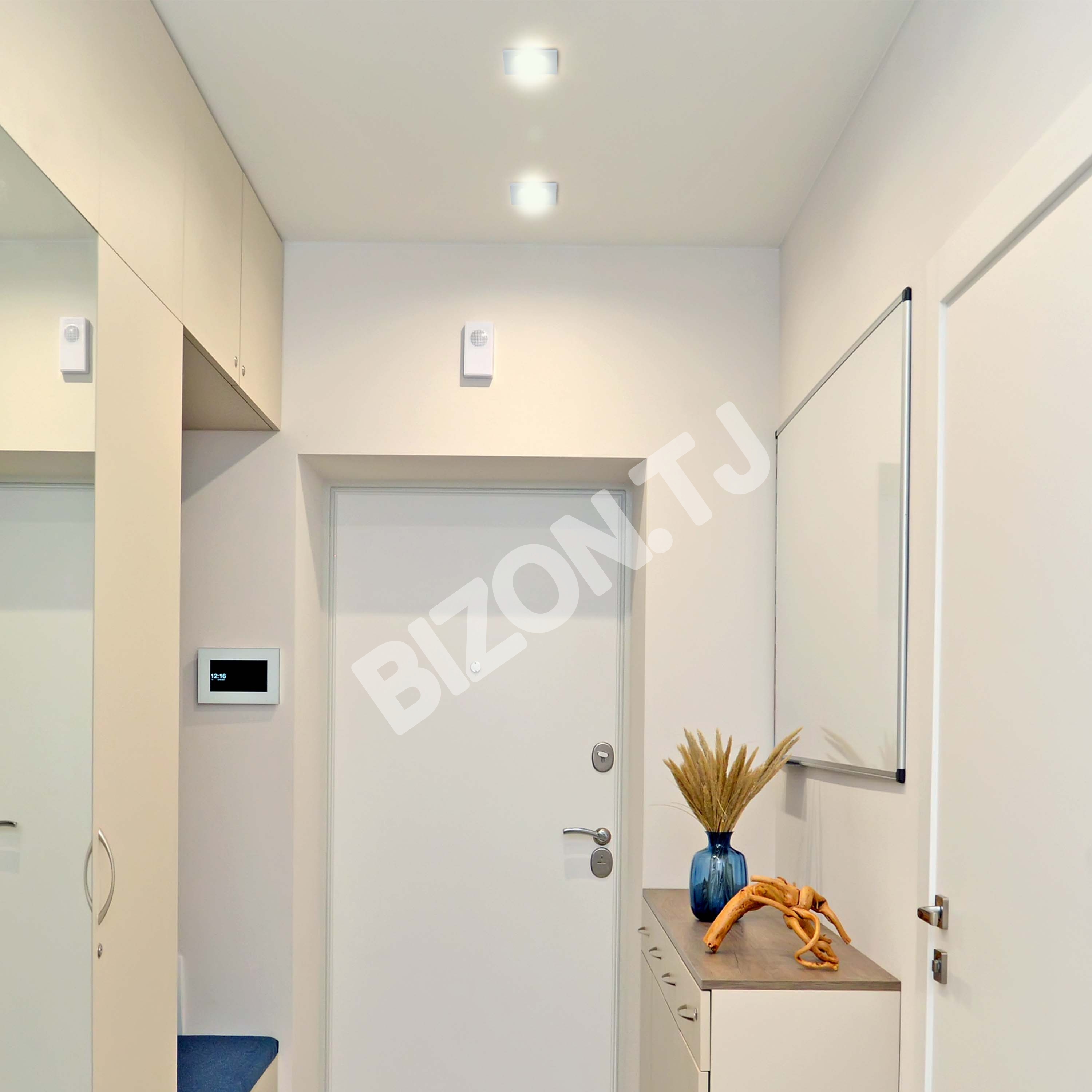 Светильник LED M102WCOB квадратный 3 Вт белый 260MA 4500K100, 145-03064 2