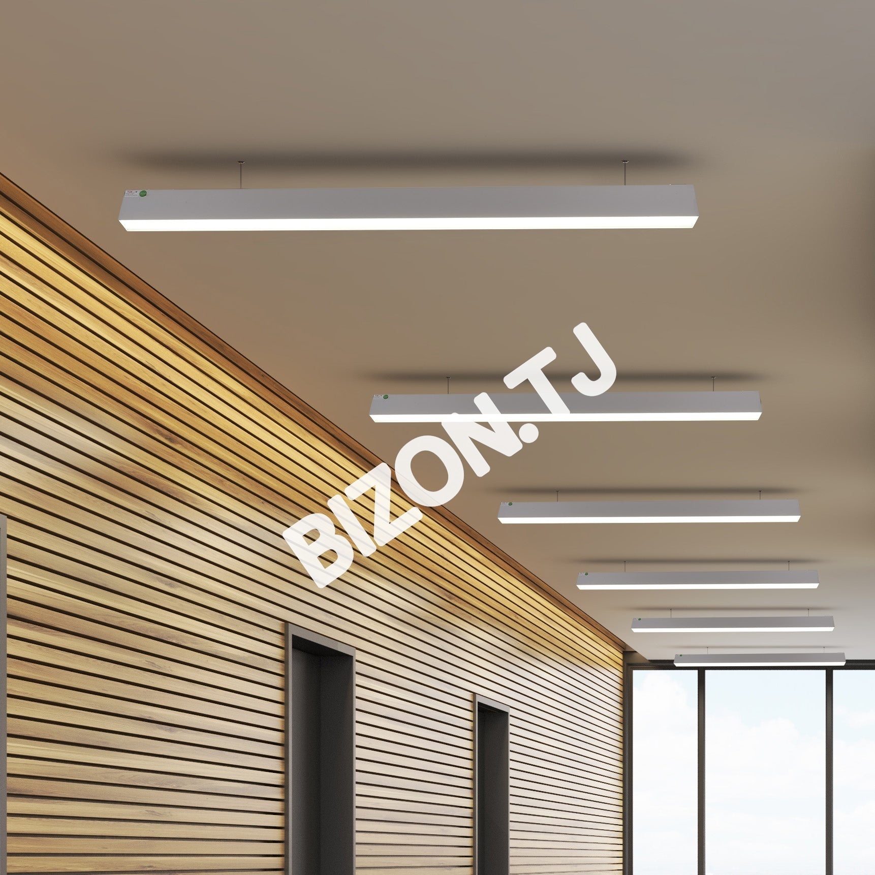 Светильник LED CYGNUS 50 Вт 4000 К диммируемый 120×5×7.5 см, 114-03007 7