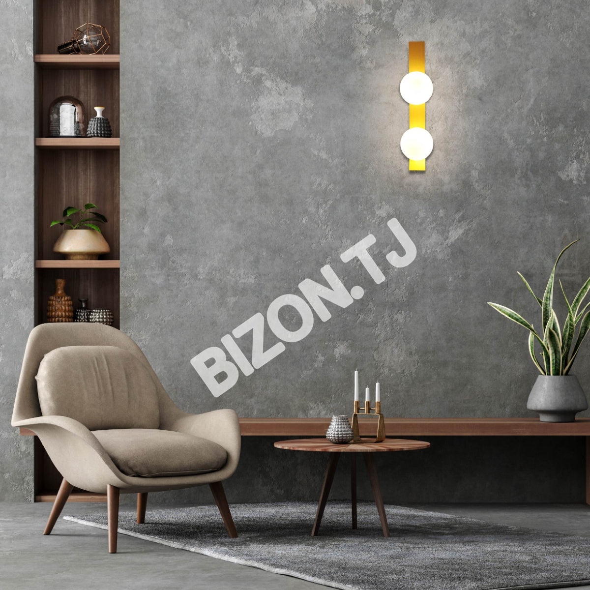 Бра 9618-1BR 1xG9 бронзовый 125×260×158, 151-19966 17