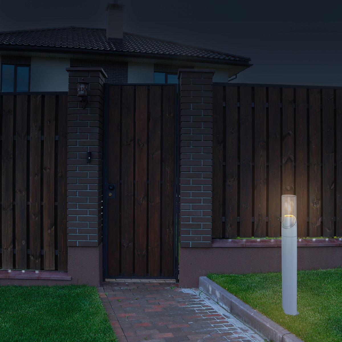 Norman Newport уличный Bollard Pathway Fence-top L, 182-03428 2