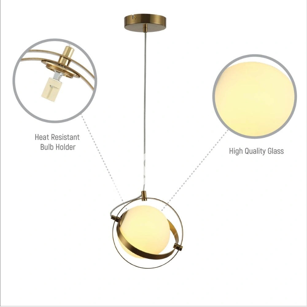 Люстра Chandelier MD53109-1S G9 белый+золотой, 158-19594 7