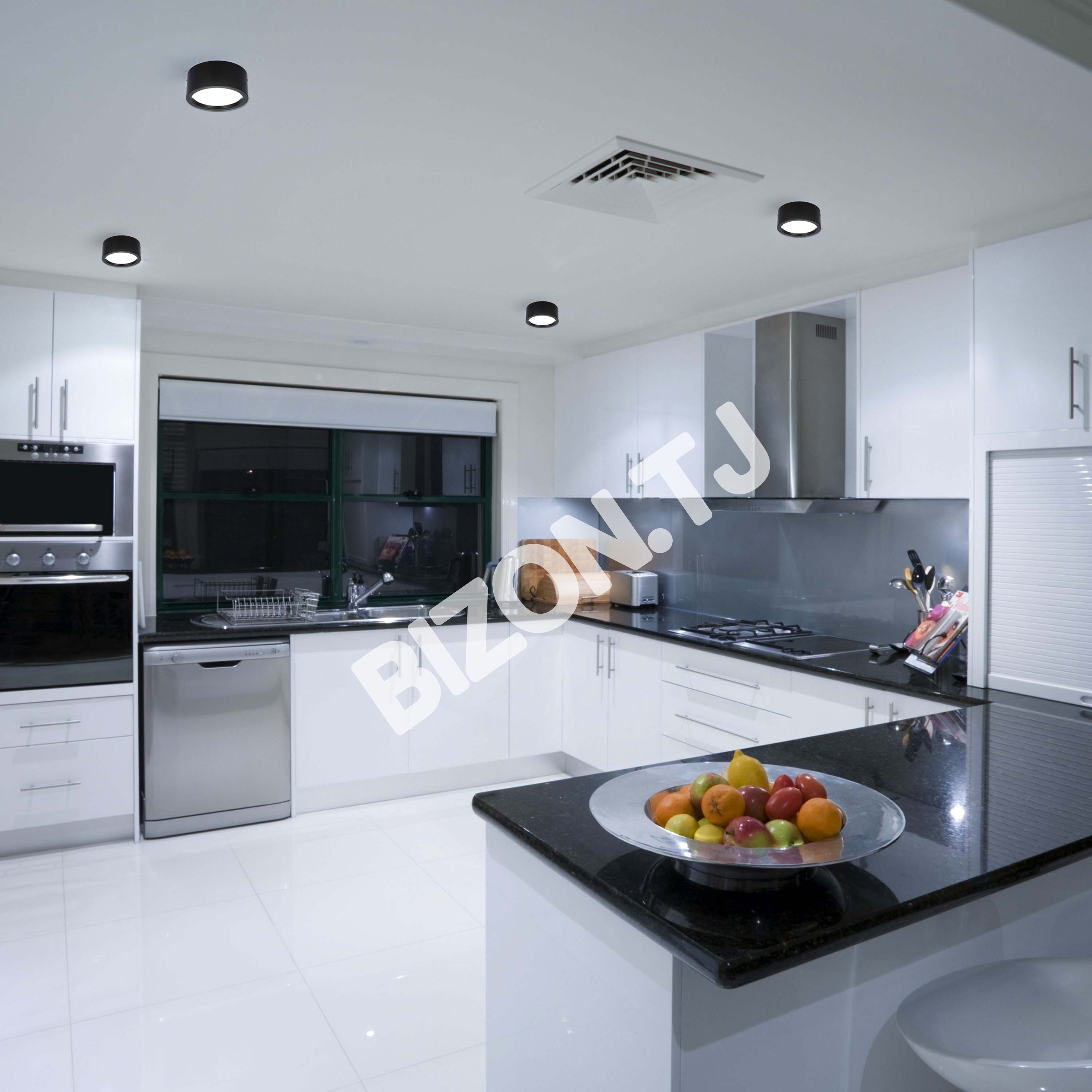Светильник даунлайт LED MIRA 10 Вт 3CCT черный, 165-15973 21