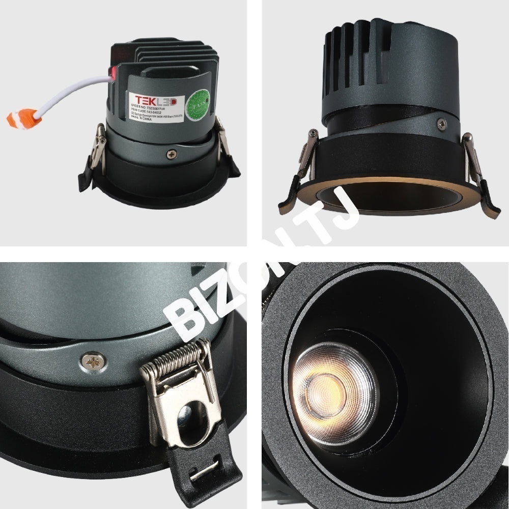 Светильник LED Spotlight даунлайт 10 Вт 3000 К IP20 белый, 143-04050 40