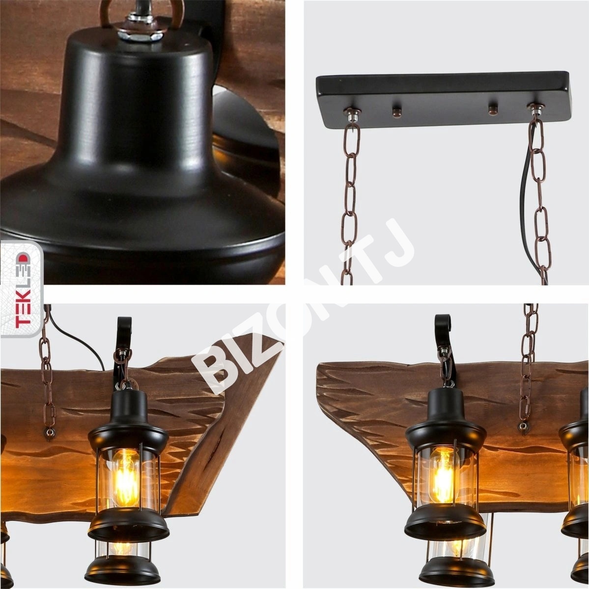 Люстра Old дерево Guitar 6 Lamps island потолочный Chandelier светильник с E27, 158-17872 25