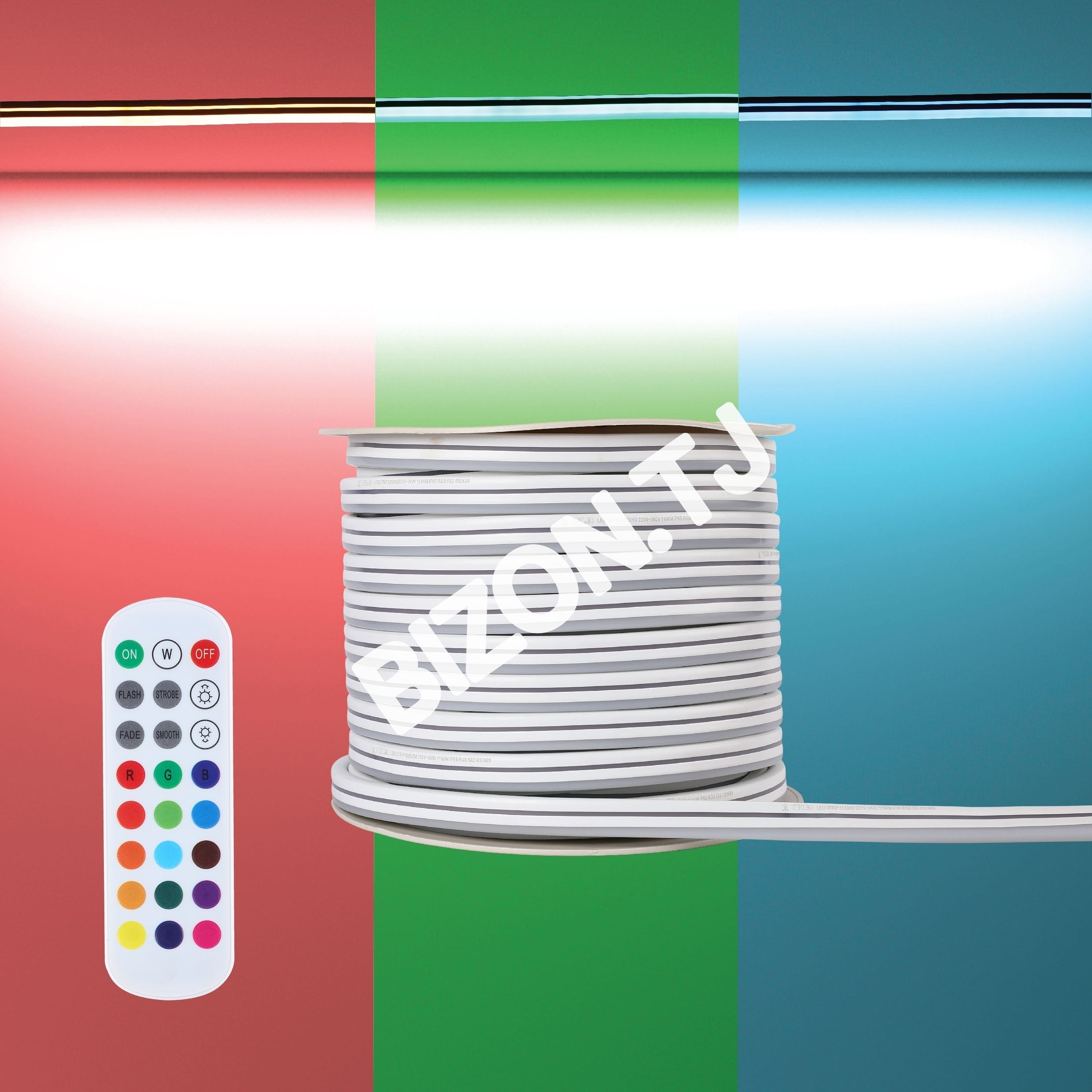 LED Лента 2835 розовый SOFT 6 Вт / M 220 В IP6510, 582-032487 12