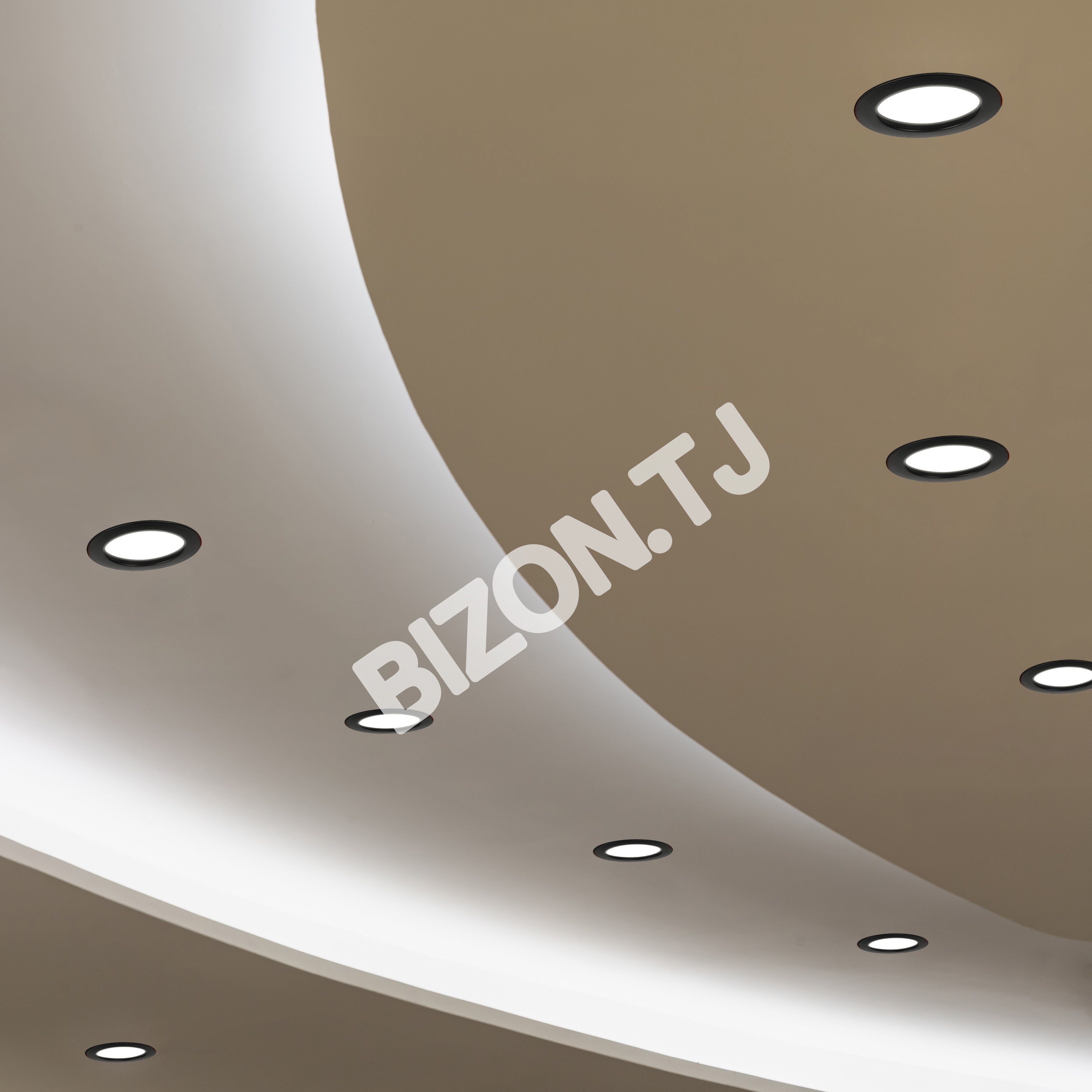 Светильник Fixed Aluminium даунлайт GU5.3 черный IP20, 143-03518 2