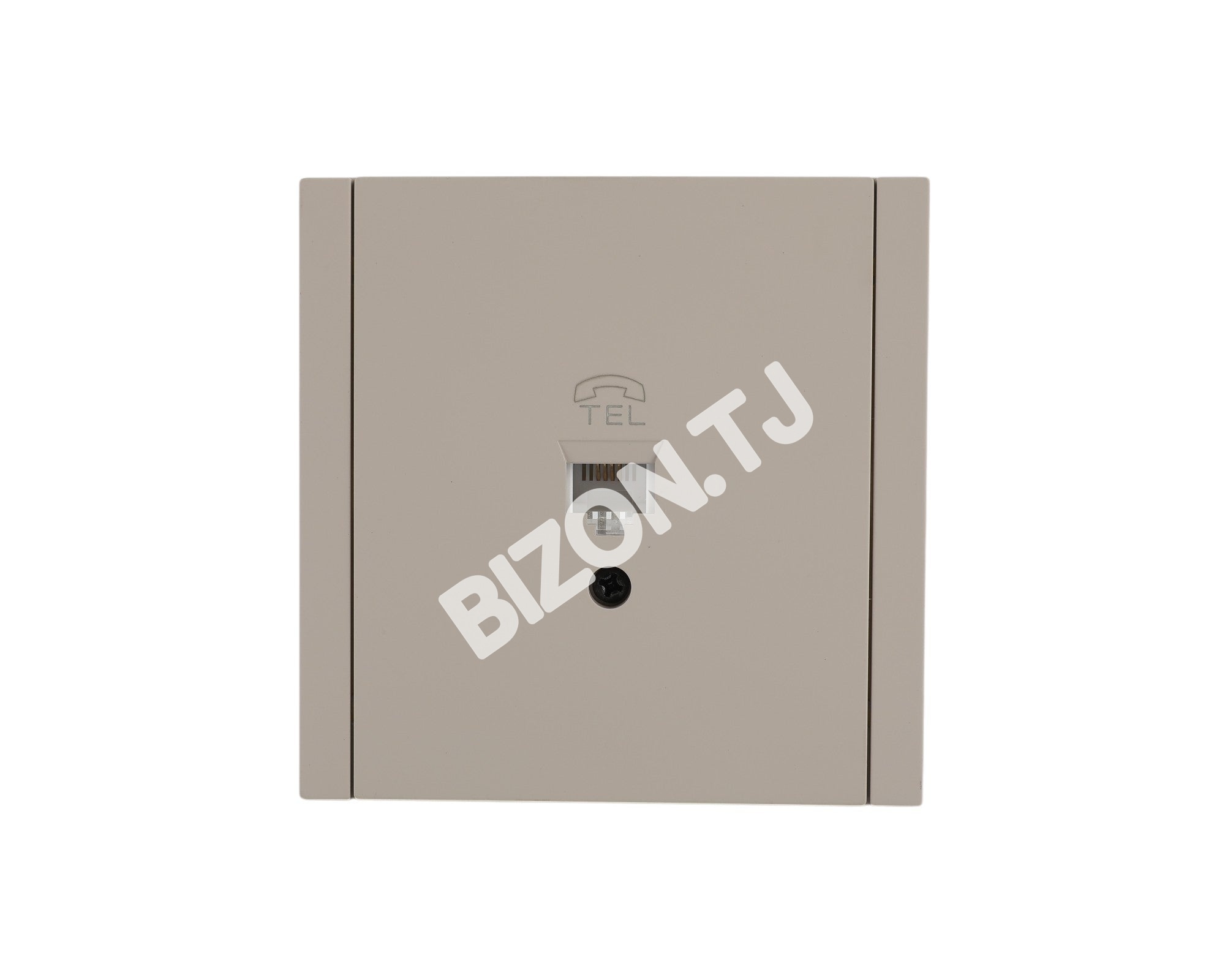 Розетка телефон с / у, Мокко, серия NIZMO, ELECTRIC 120 / 10, 283-03624