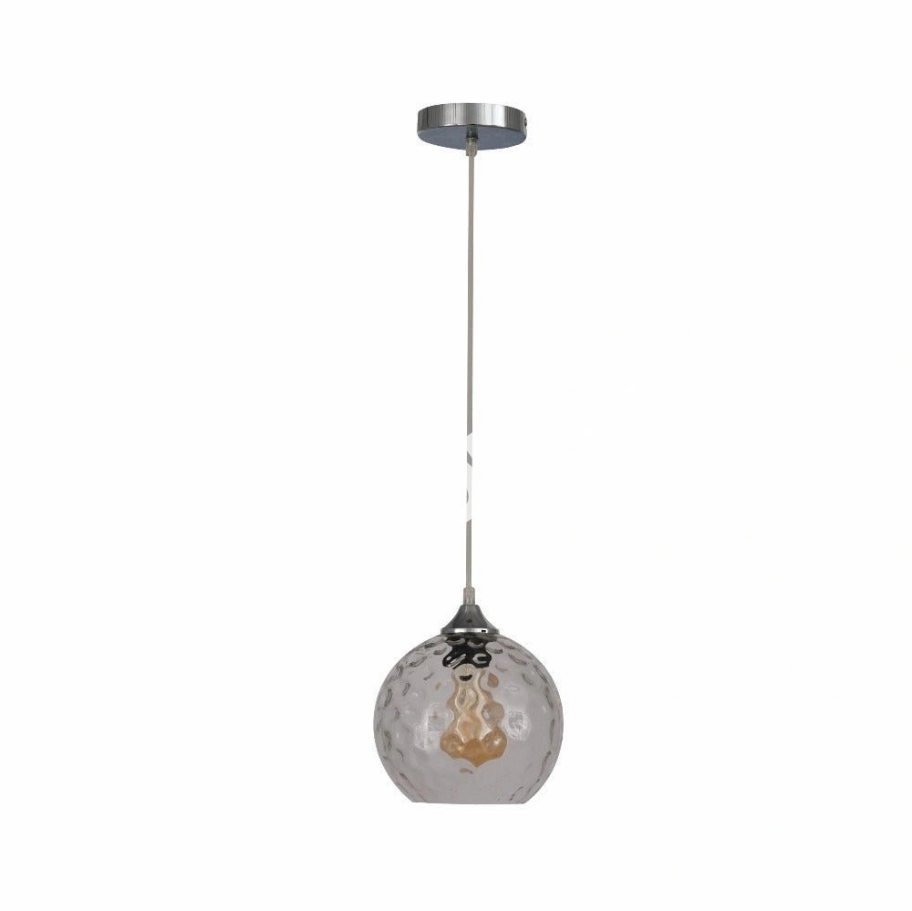Люстра Chandelier MD70548B-1xE27 D300 AMBER золотой, 158-19668 2