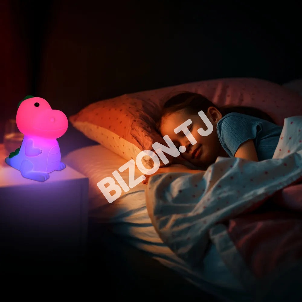 Dinosaur Night светильник 1.5 Вт 3000 К+RGB, 130-03776 4