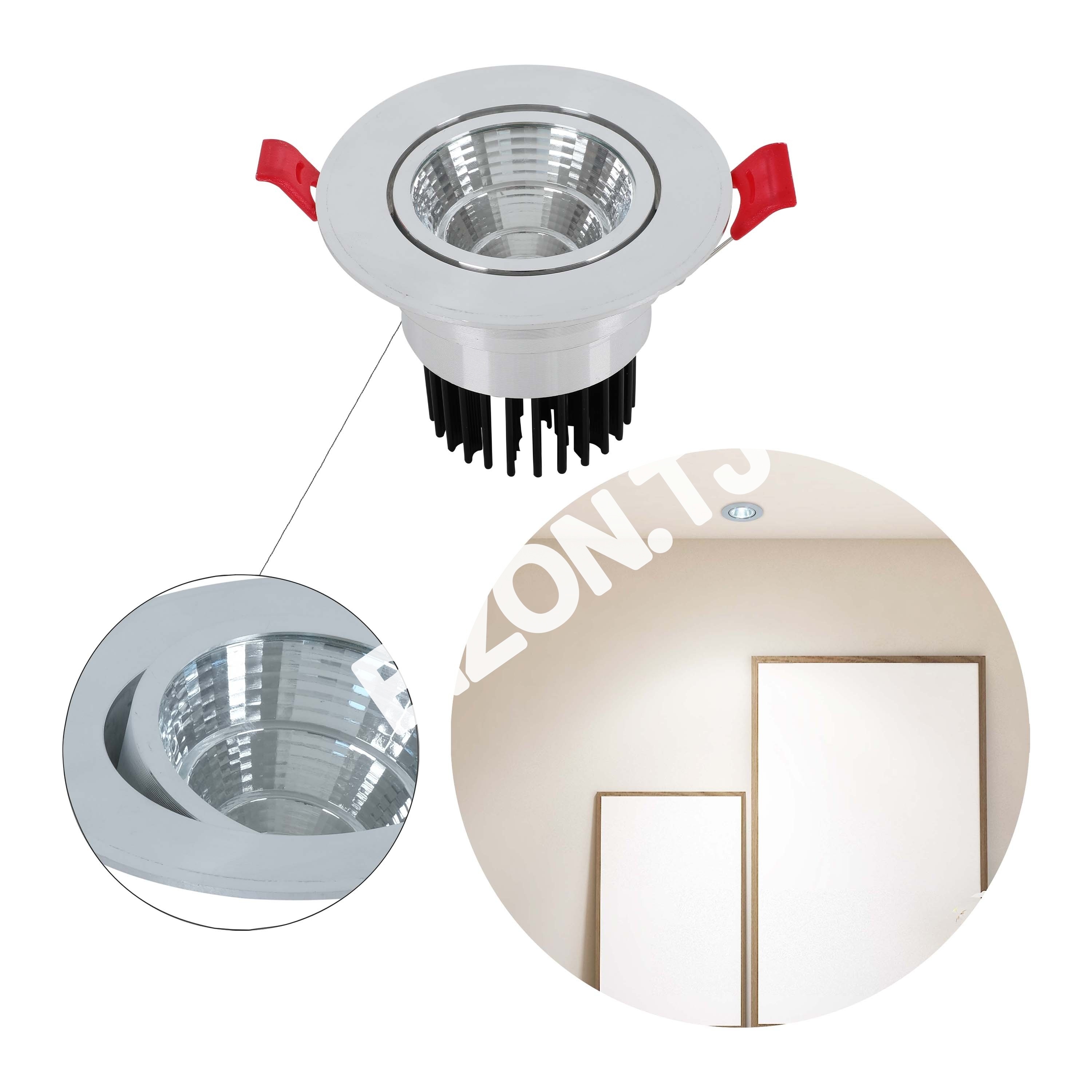 Светильник точечный LED COB 5 Вт 3000 К белый, 145-030010 29