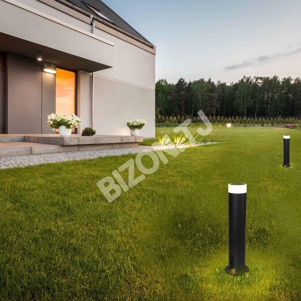 Cortez черный уличный Garden Post Pathway светильник 300, 182-03445 2