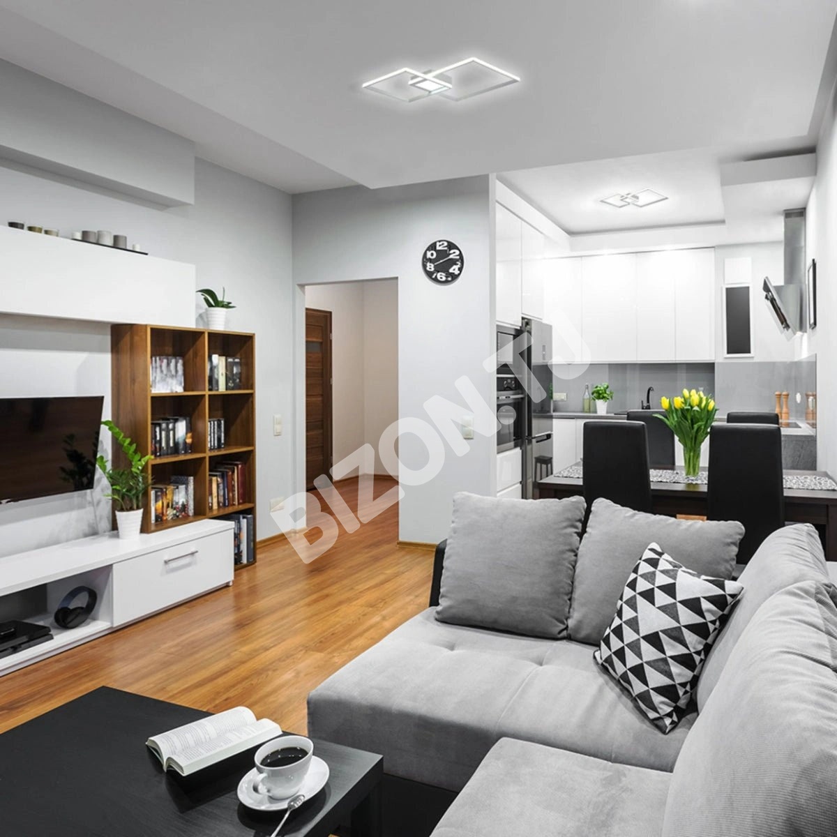 Люстра Chandelier LED BREVE 34 Вт WHITE1100 лм 550, 154-17264 6