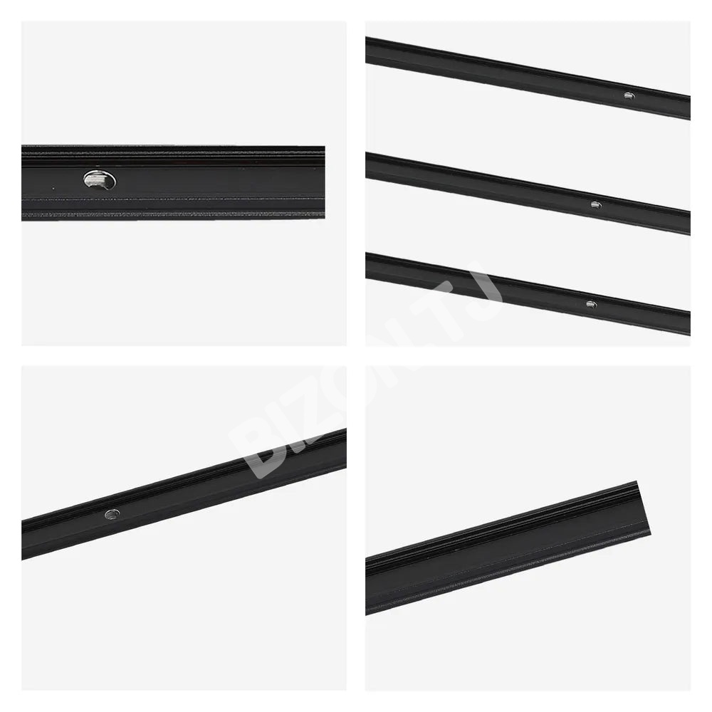 Алюминиевый Профиль SLIM для магнитный черный 3м TRA, 169-03701 3